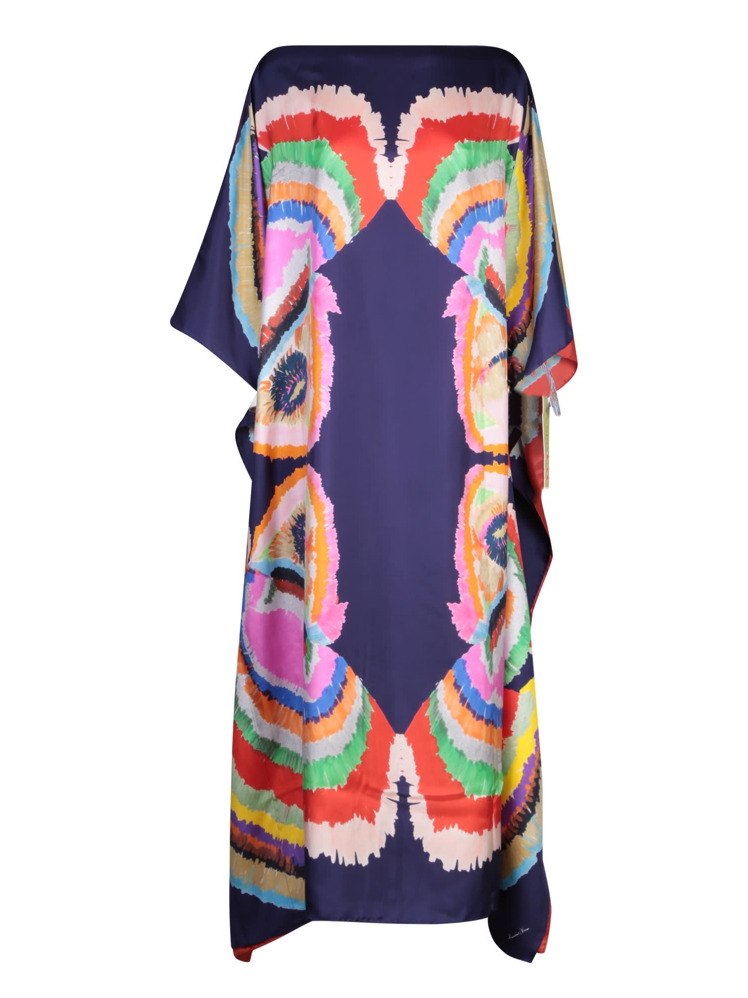 papagalo blue coral kaftan