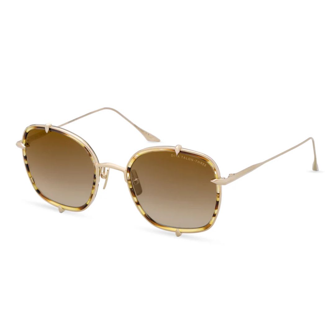 サングラス DITA Dita Eyeweare - TALON-THREE - Brown Hazel-White gold w Dita Talon-threebrown Hazel-white Gold W | italist