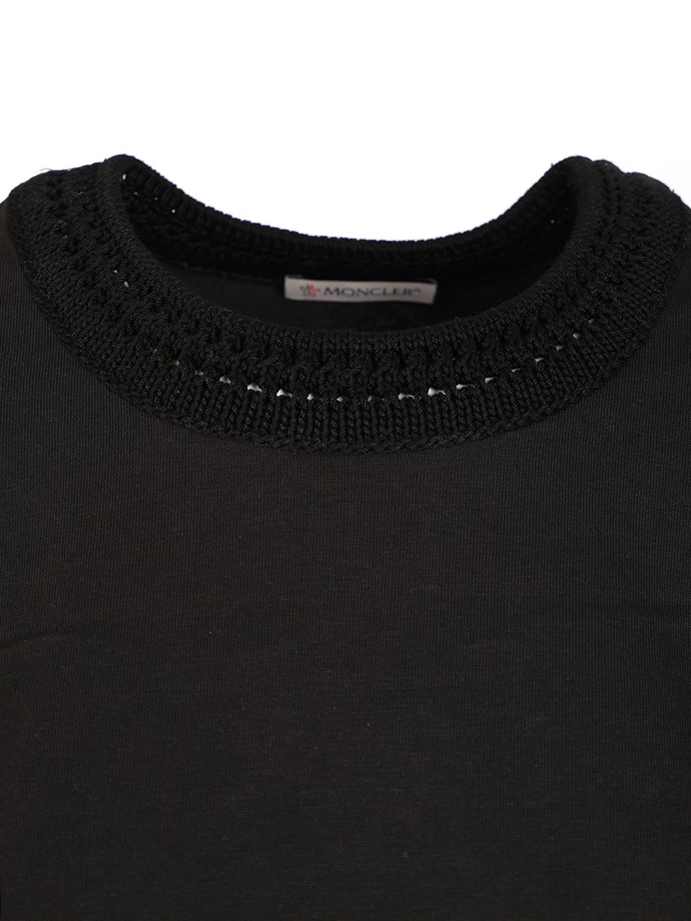 Moncler T-shirt With Crochet Detail | italist