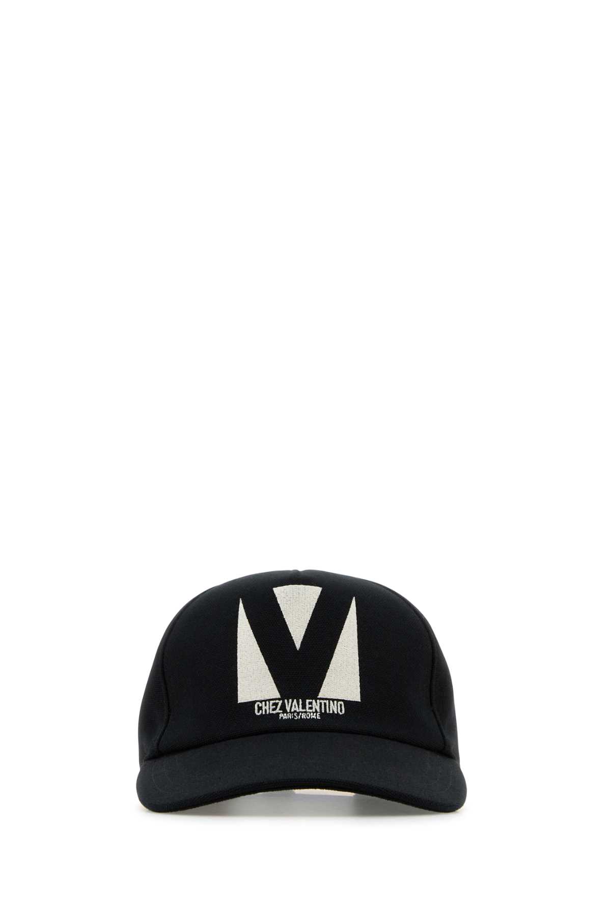 ハット VALENTINO GARAVANI Black Cotton Baseball Cap Valentino Garavani Black Cotton Baseball Cap | italist