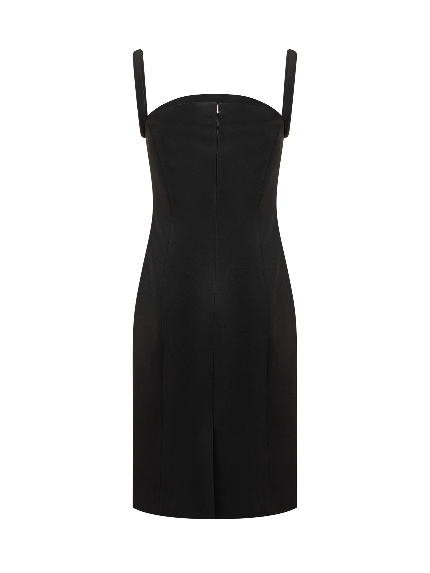 ワンピース VERSACE FW23 ROLLED MIDI DRESS (1012446_1A005401B000) Versace Rolled Midi Dress | italist