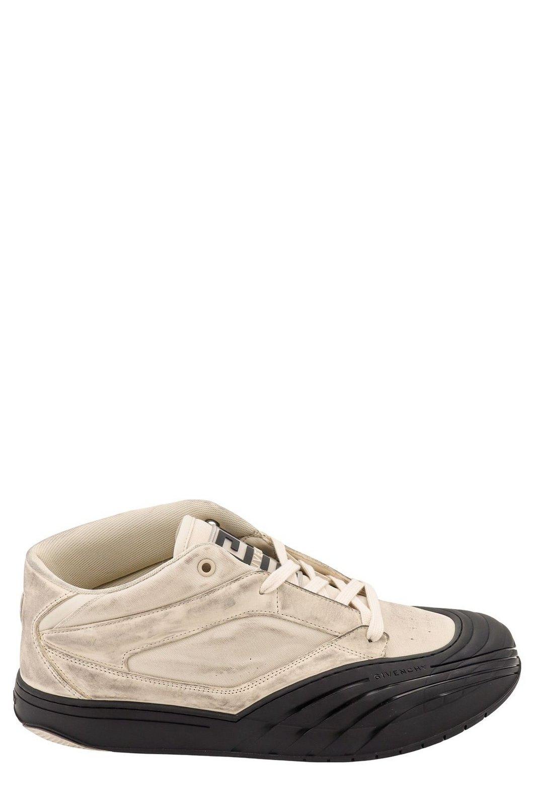 【関税&送料込】Givenchy Skate Vinrtage Nabuk And Nylon Snea Givenchy Skate Vinrtage Nabuk And Nylon Sneakers (GIVENCHY