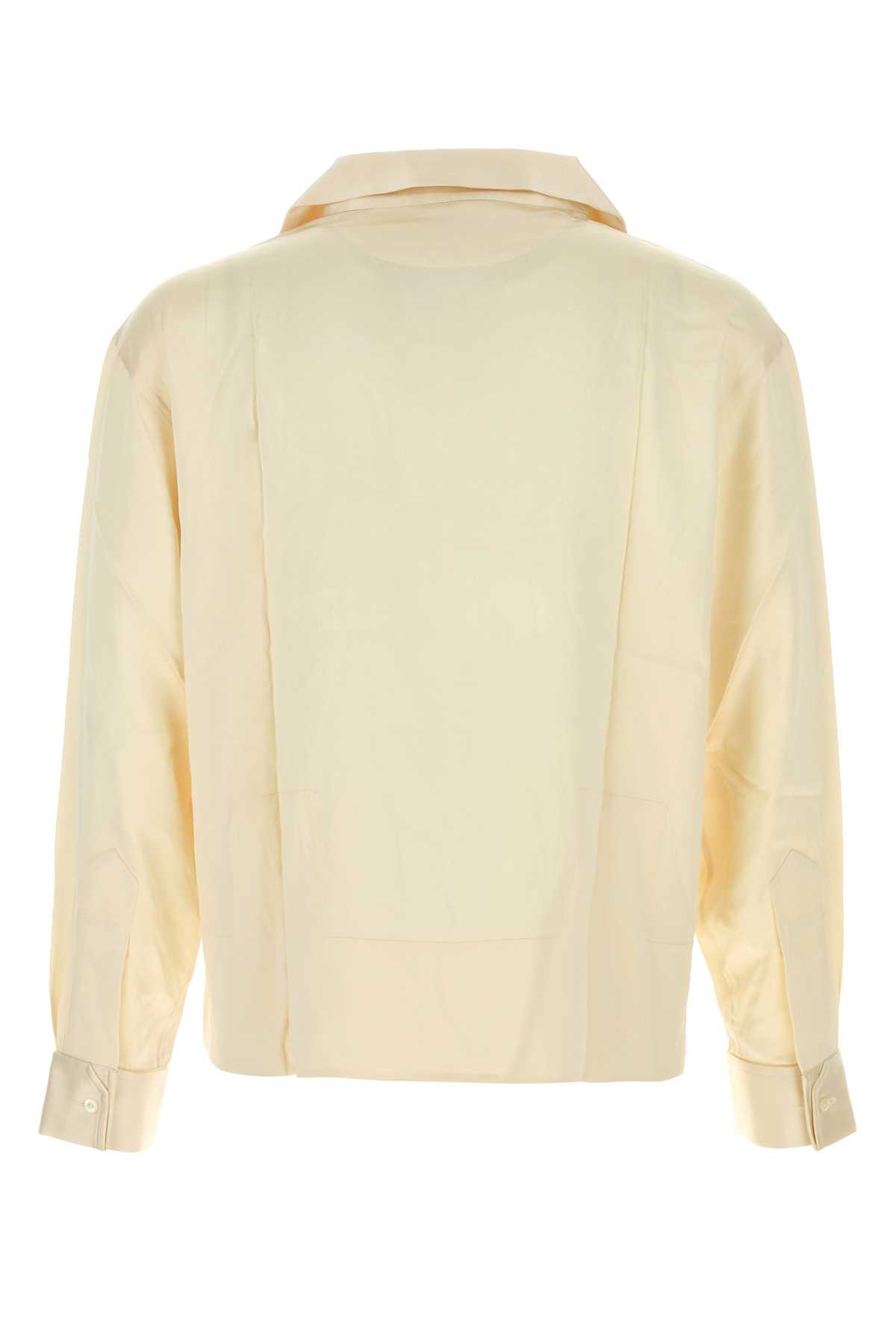 Tシャツ・カットソー BODE SS25 Cream satin Maze blouse (MRF24SH022 CREAM) BODE CREAM SATIN MAZE BLOUSE | miinto | REVERSIBLE