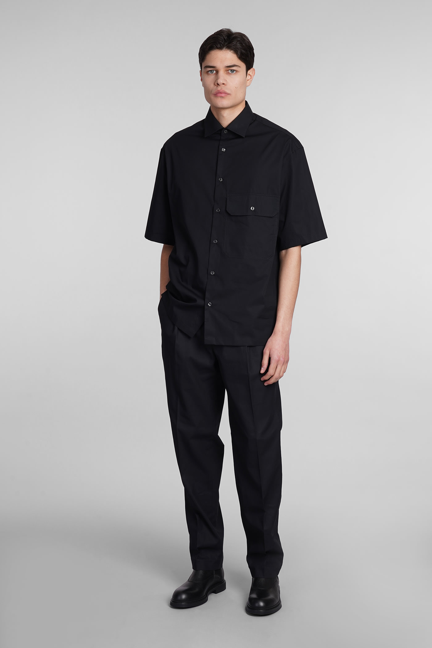 ☆EMPORIO  ARMANI ☆シャツ12A&ネクタイ Emporio Armani Black Men's Cotton EA T-Shirt Size M*L*XL*2XL