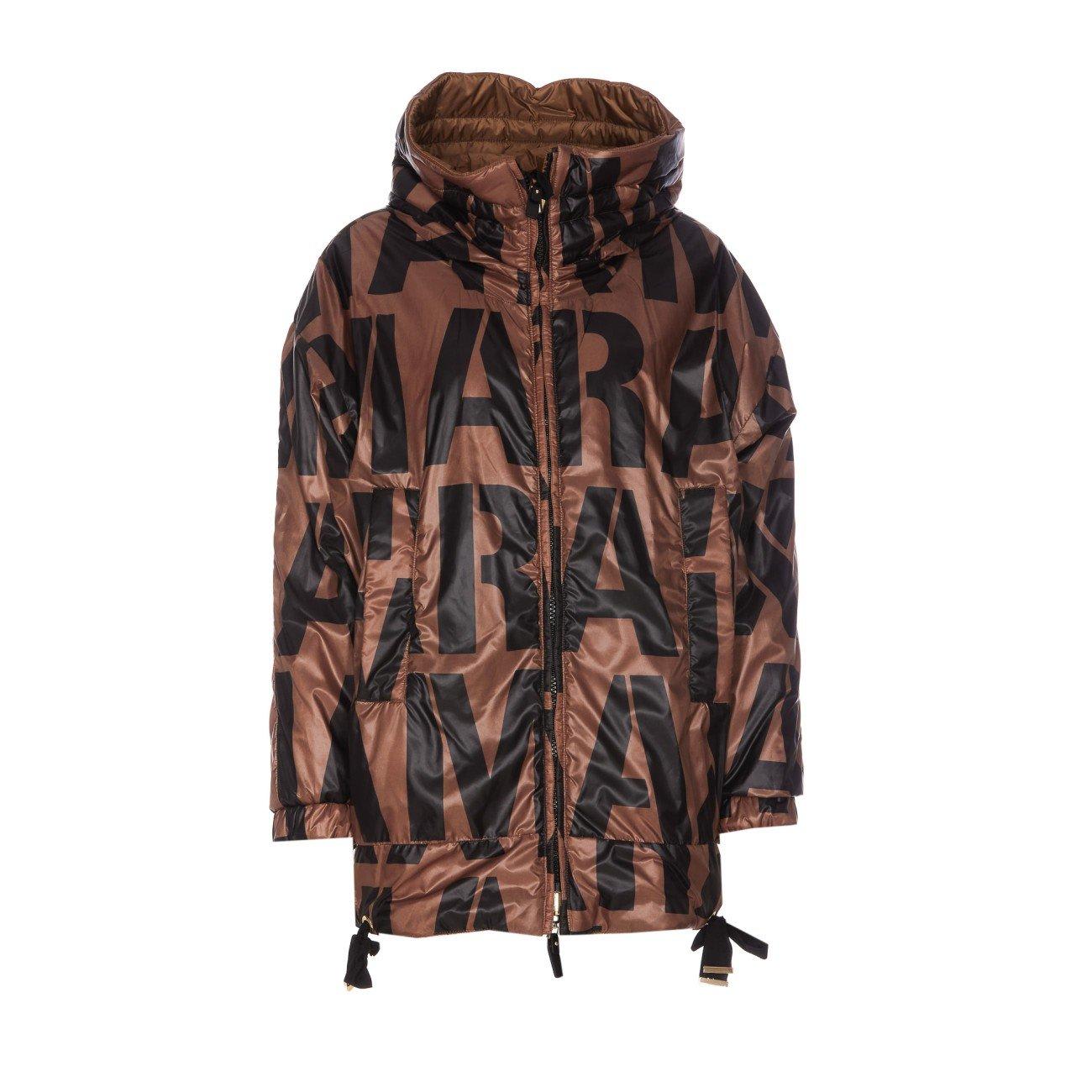 DT★Max Mara★aceri クレープジャケット Max Mara The Cube Zip-up Drawstring Reversible Jacket
