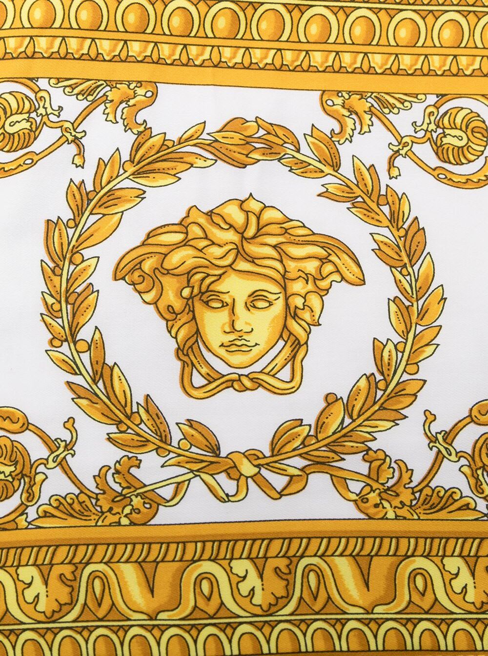 水着・ビーチグッズその他 VERSACE  Beach towel White ZTO191401ZCOSP052 I ♡ Baroque Beach Towel White | VERSACE TH