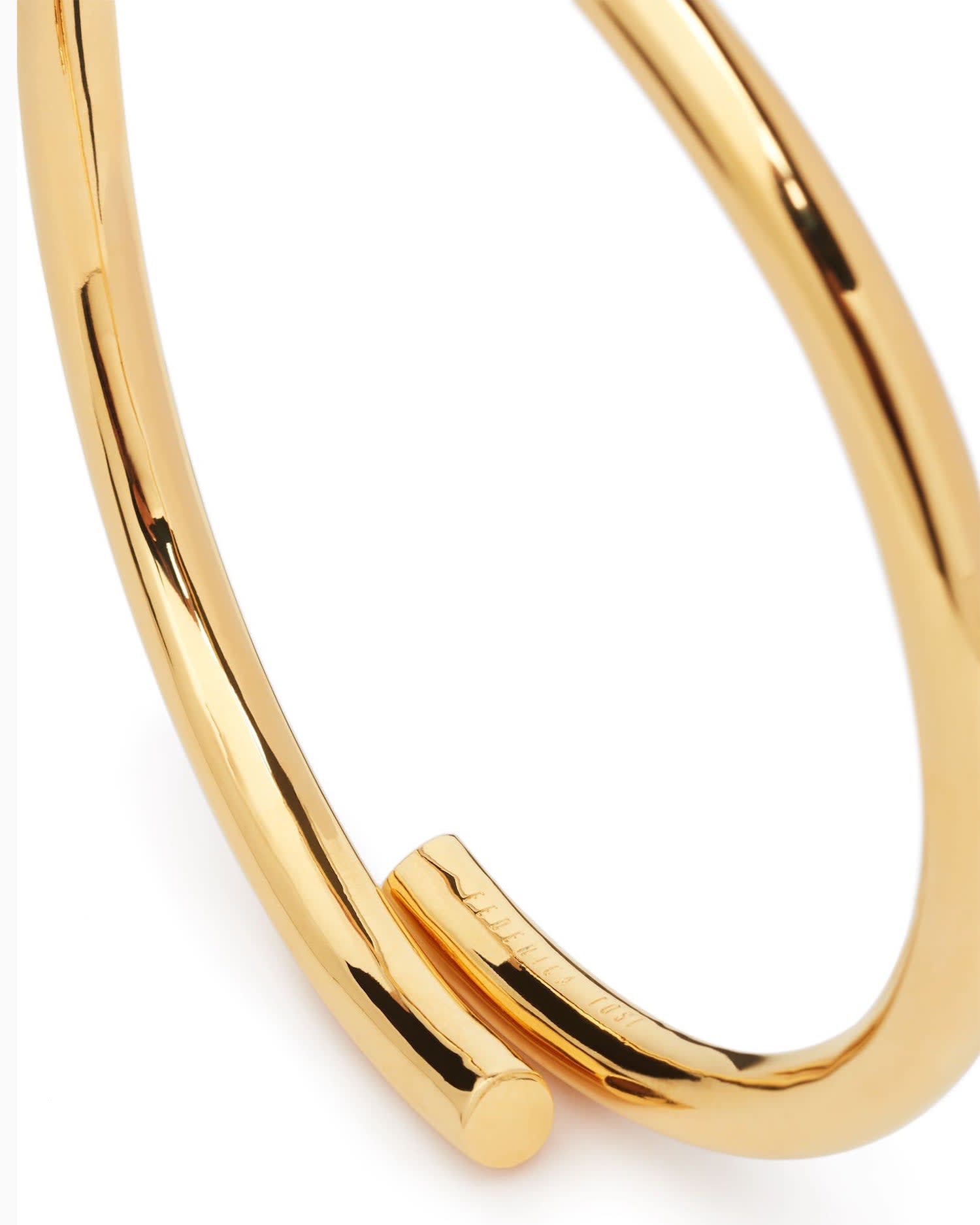 ブレスレット FEDERICA TOSI FW25 CHOKER ISA (FT25CK01 GOLD18K) Federica Tosi Choker Tube Gold | italist