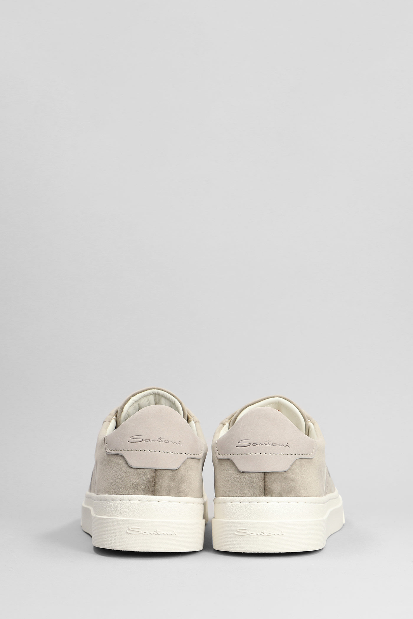 スニーカー Santoni DBS1 SNEAKERS Santoni Dbs1 Sneakers In Grey Suede | italist