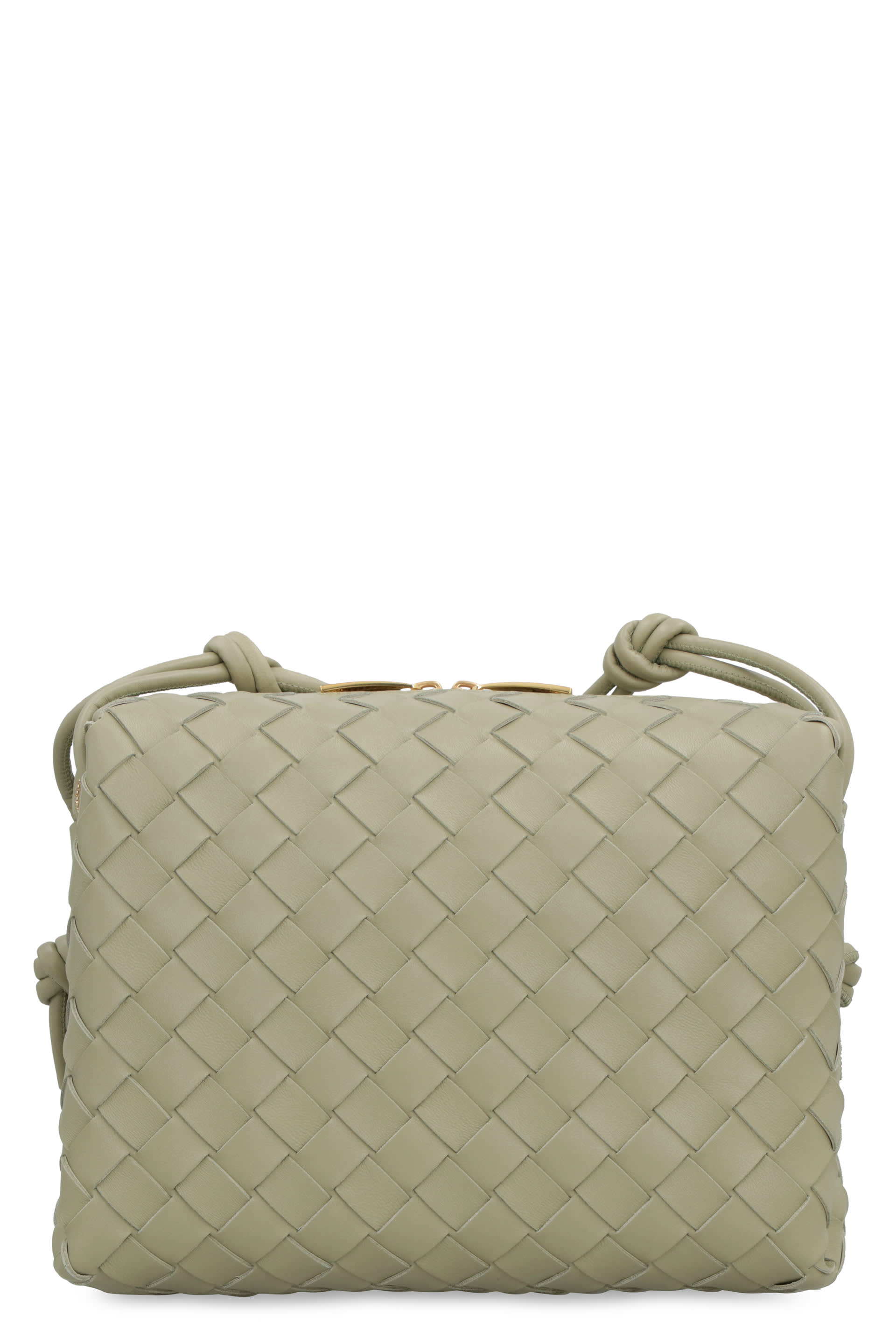 BOTTEGA VENETA Nappa Intrecciato Small Loop Camera Bag Ribbon