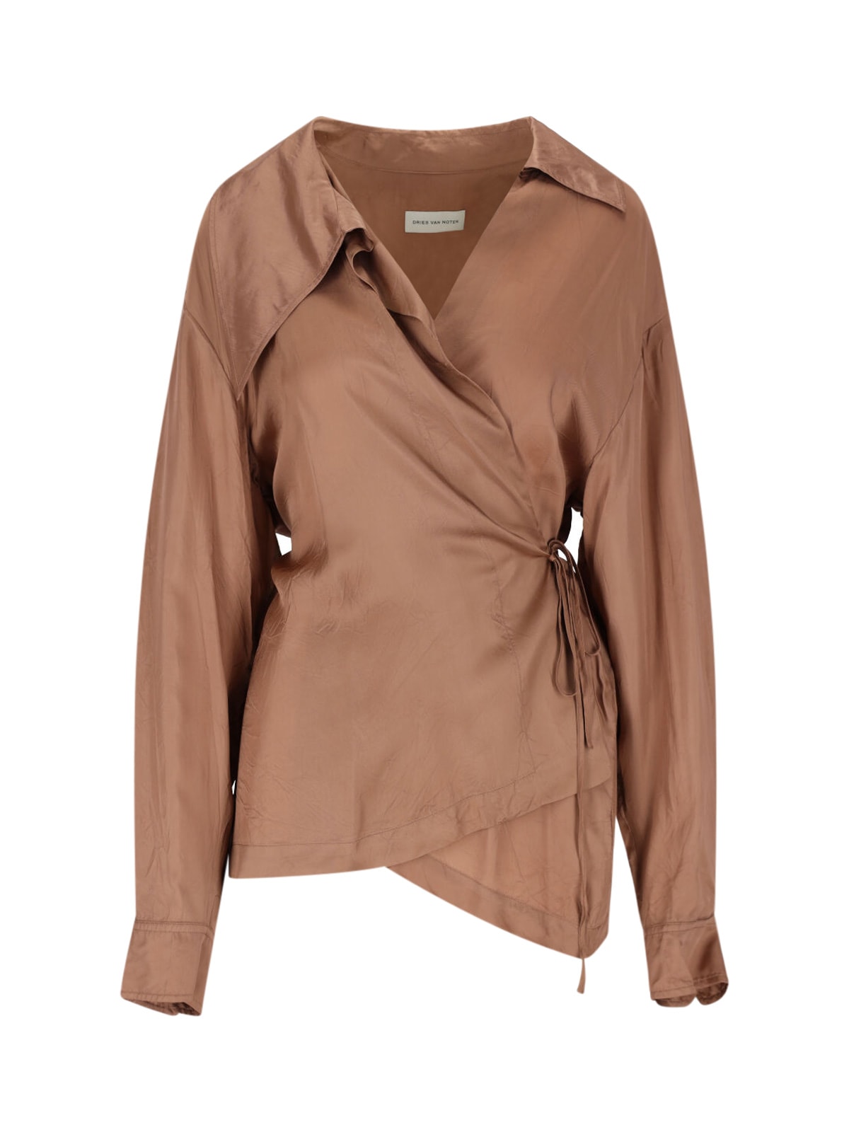 Tシャツ・カットソー Dries Van Noten SS25 ASYMMETRICAL SHIRT (010747 1374801) Dries Van Noten Asymmetric Shirt | italist