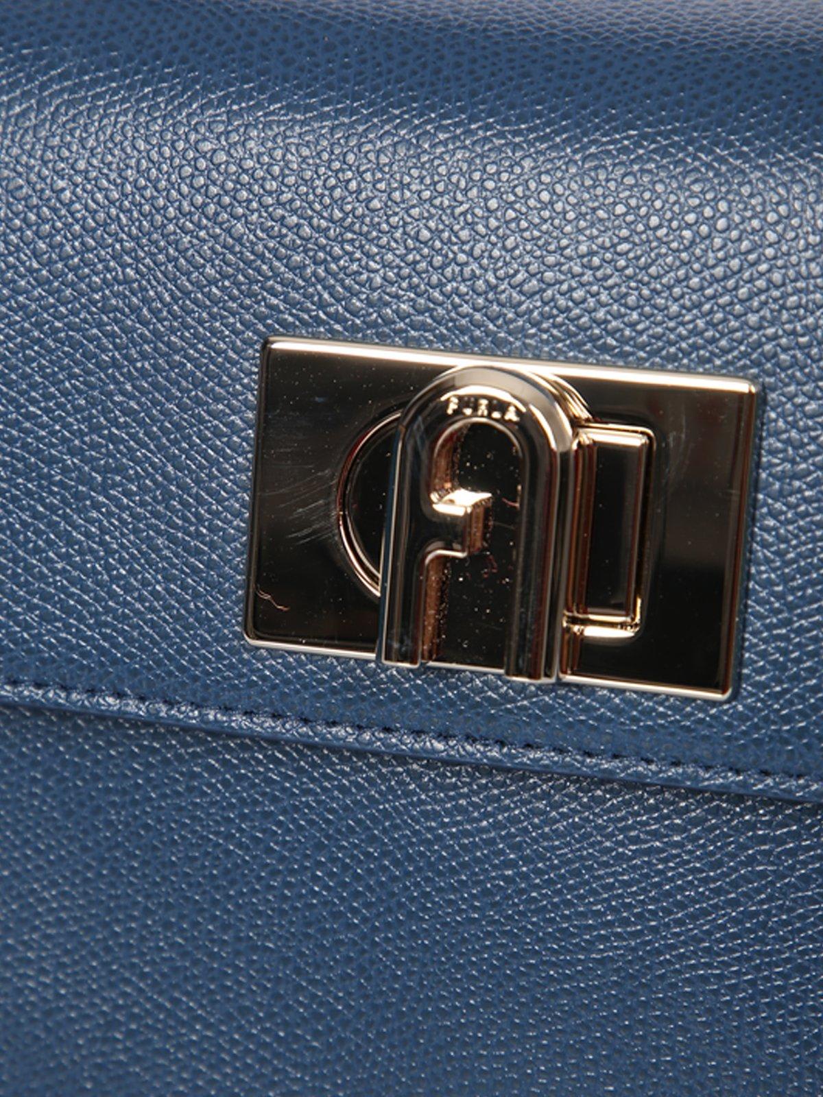 Furla 1927 Twist-lock Mini Tote Bag in Natural