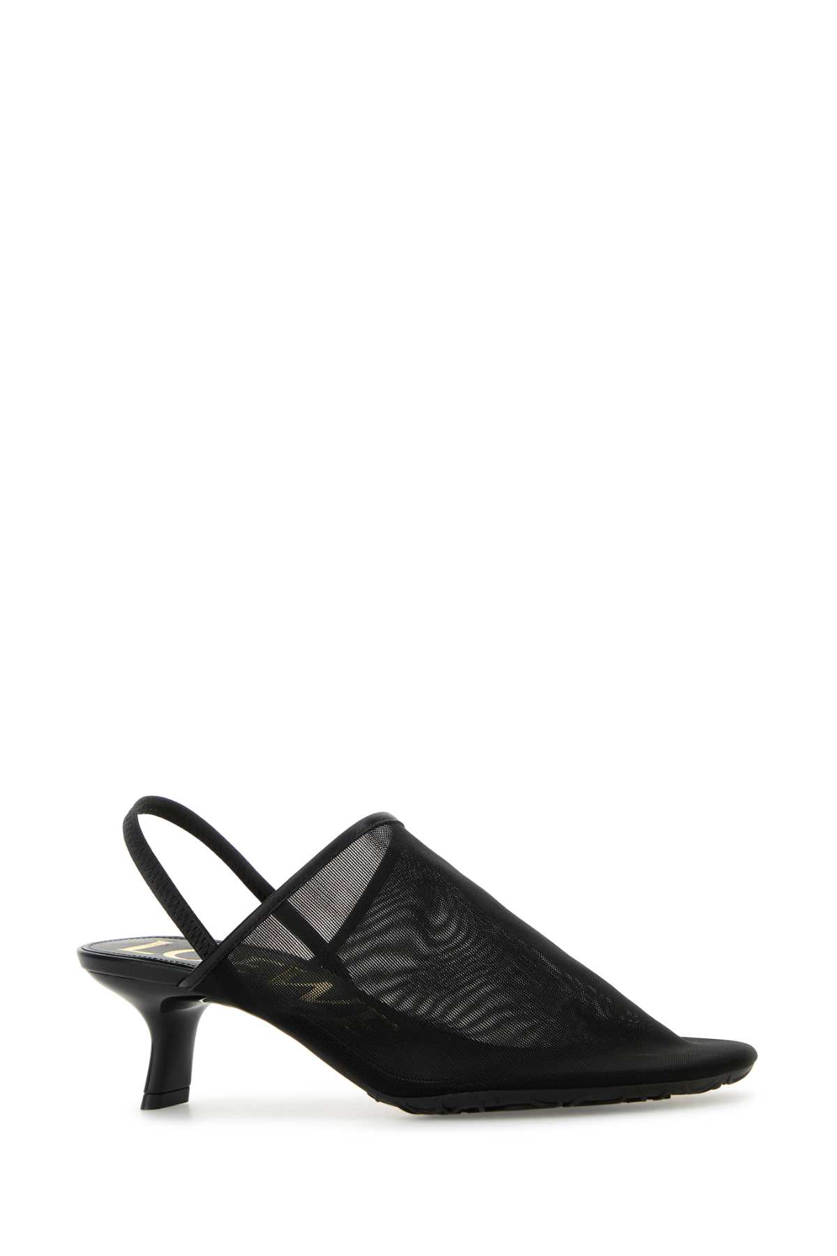 【関税&送料込】Loewe Black Mesh Petal Pumps Loewe Black Mesh Petal Pumps | italist