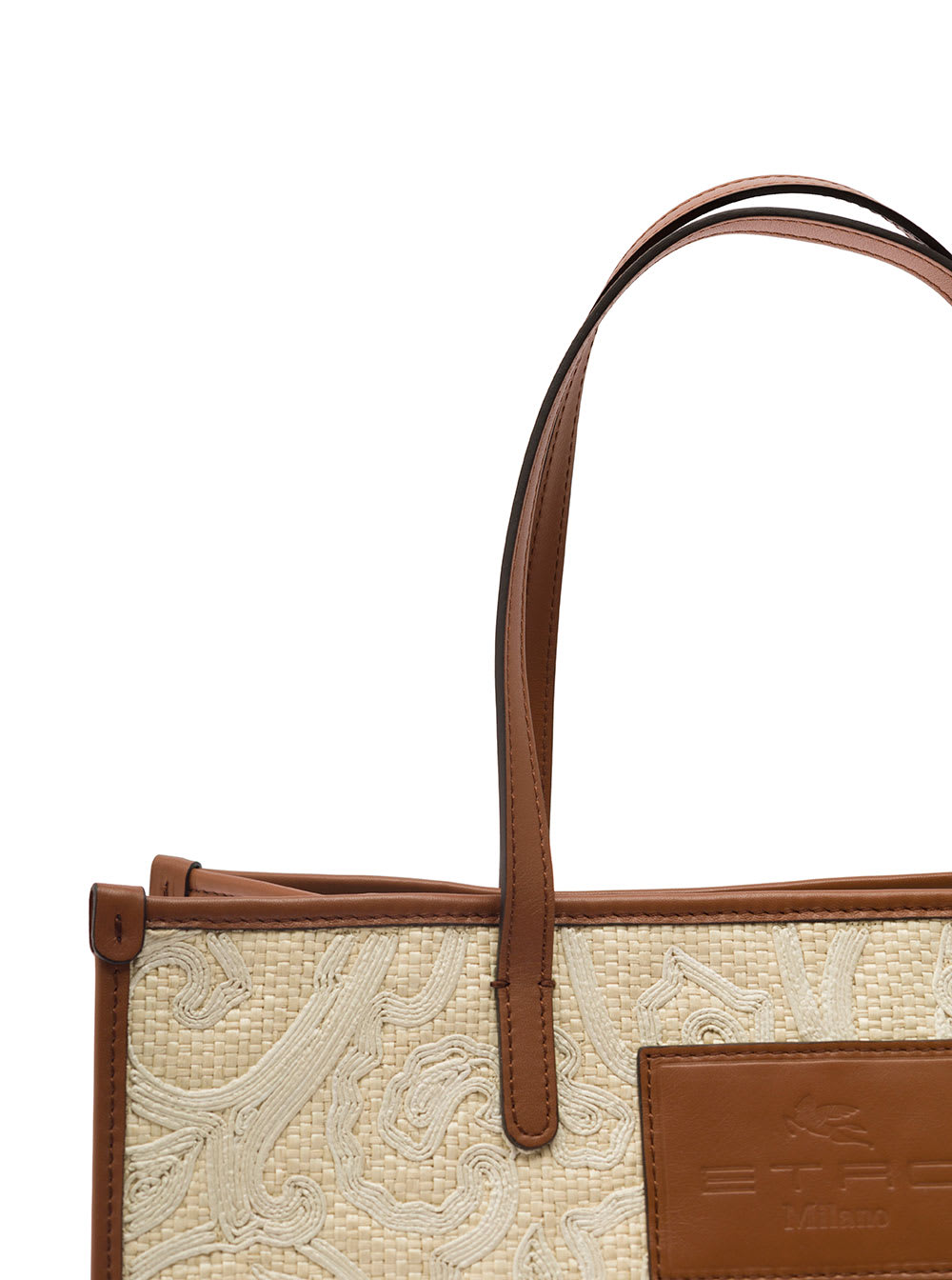 Etro Globetrotter Canvas Shopper Tote Bag