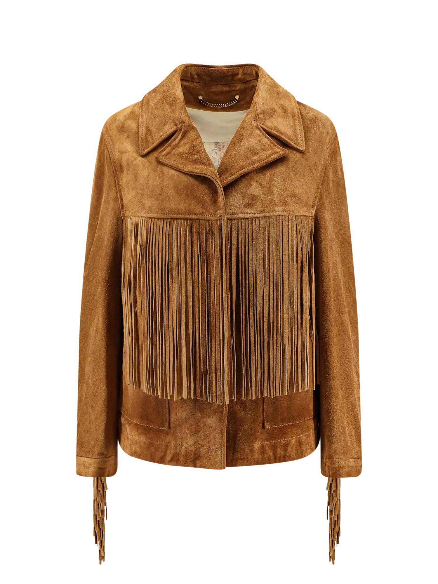 ジャケット GOLDEN GOOSE OLINDA FRINGED JACKET Golden Goose Olinda Suede Jacket | italist