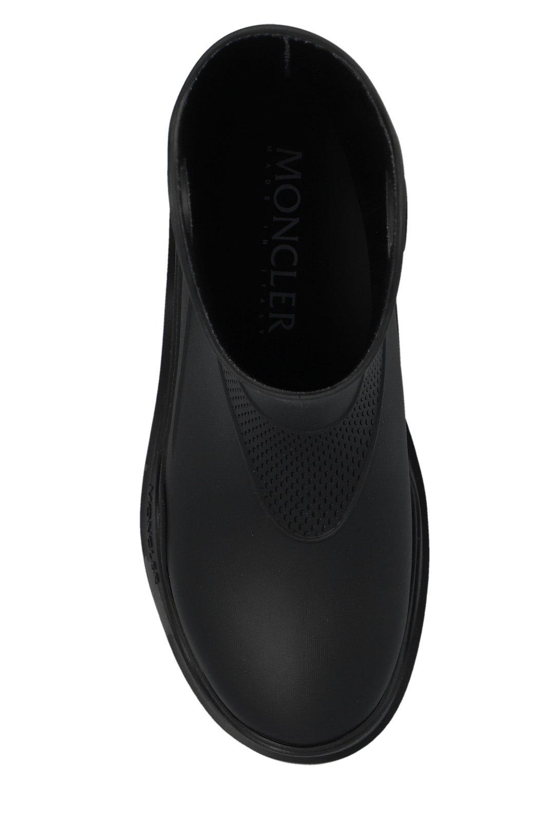 MONCLERモンクレールMisty Logo Round Toe Rain Bootsブーツ Moncler Moncler Misty Round-Toe Rain Boots - Rain Boots