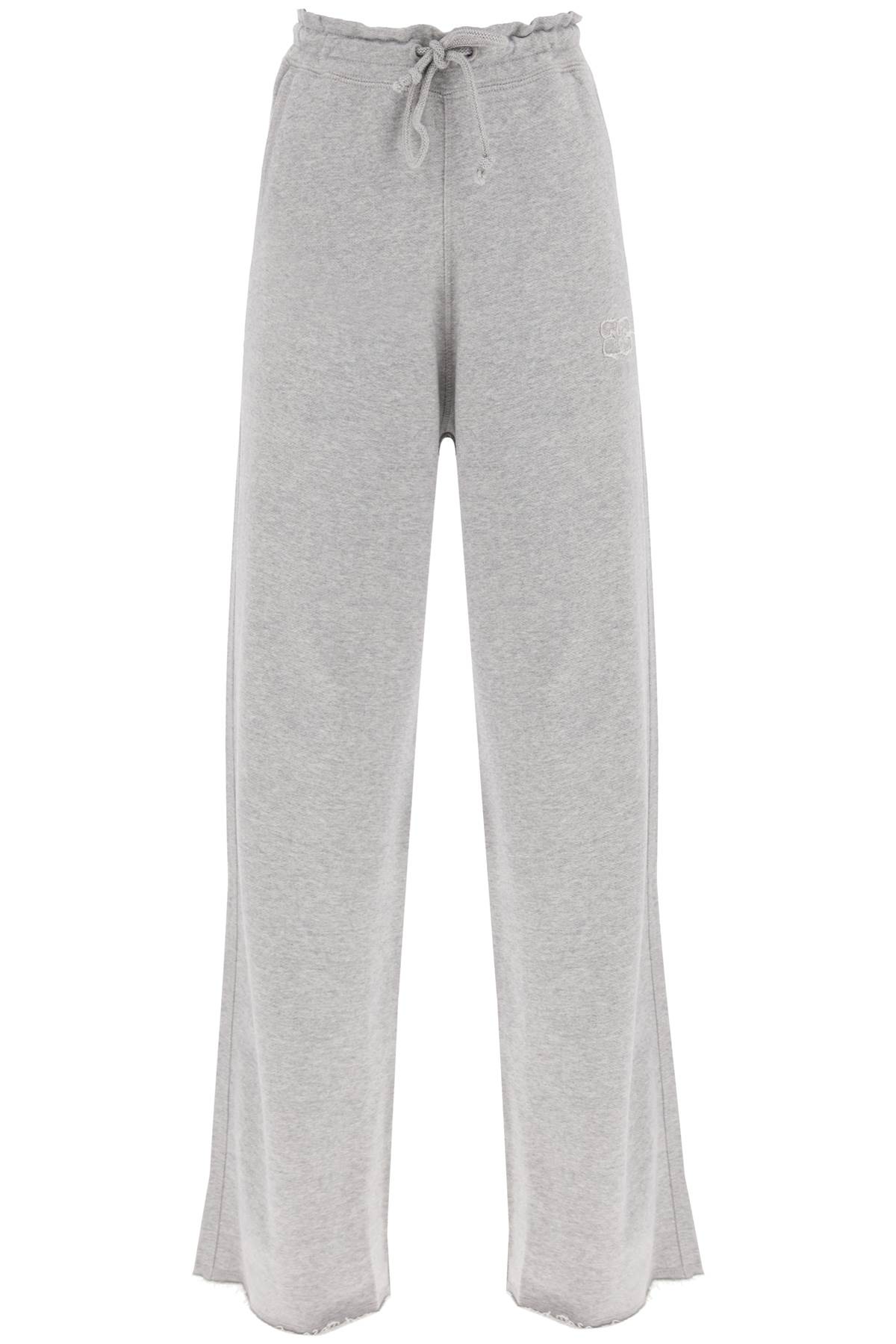 GANNI｜TRAINING PANTS (GREY ISOLI WIDE LEG PANTS (T3564 楽天市場】GANNI ガニー スウェットパンツ Light Isoli Wide Leg