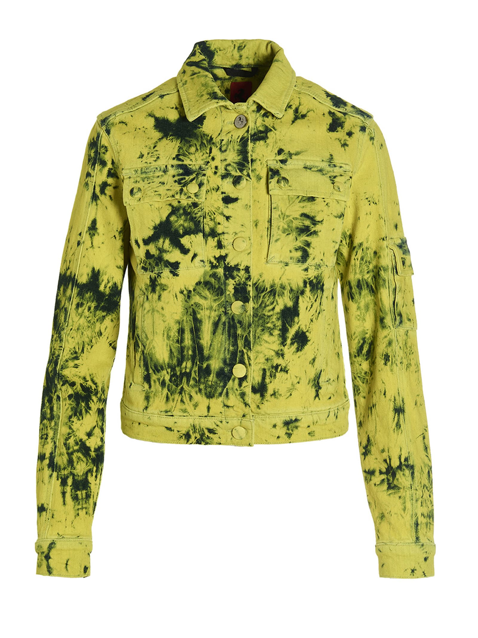 ジャケット Ferrari Tie-dye denim jacket Ferrari Tie-dye Denim Jacket | italist