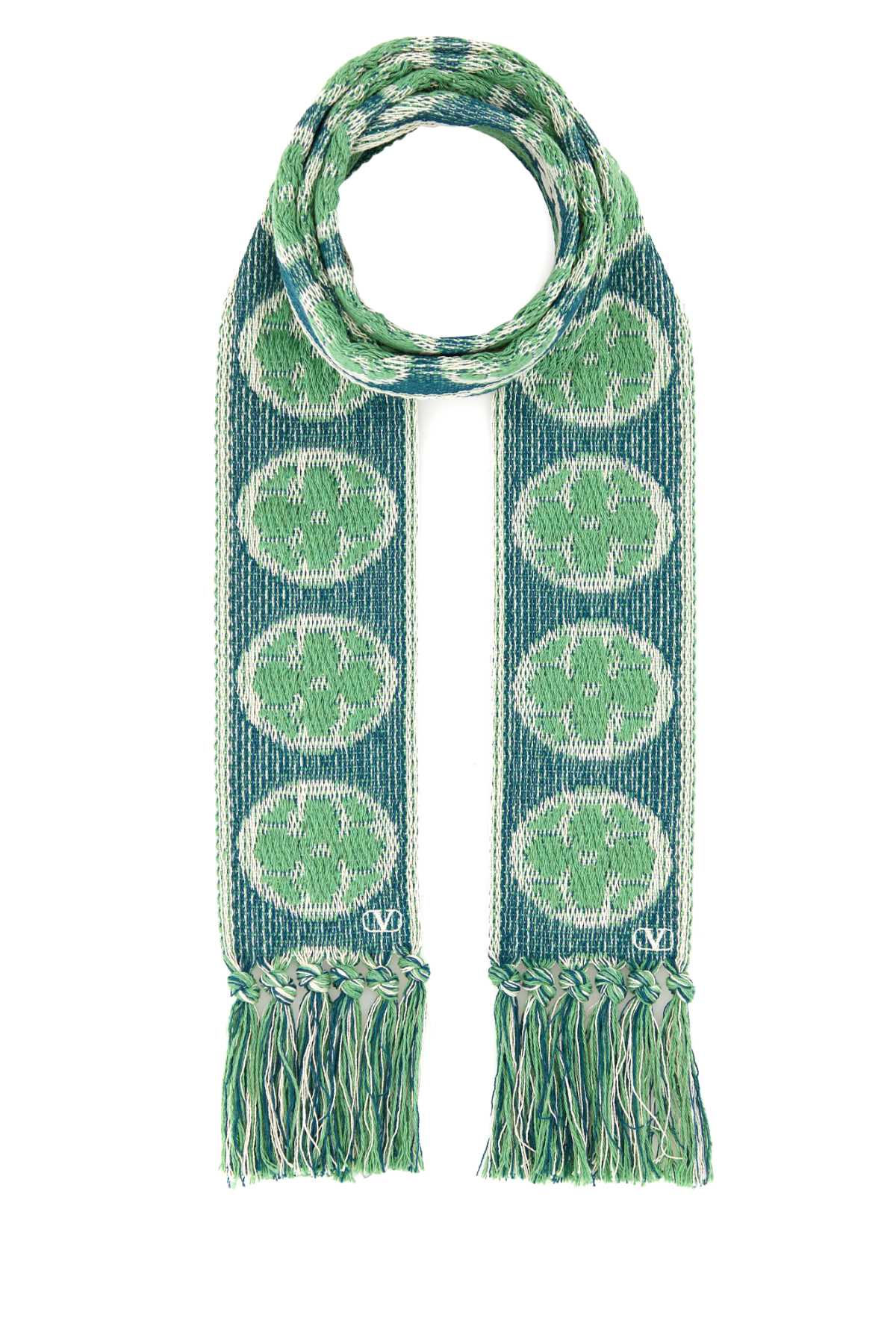 スカーフ VALENTINO Valentino Garavani 'Antibes' scarf Valentino Garavani Antibes Cotton And Lurex Scarf | italist