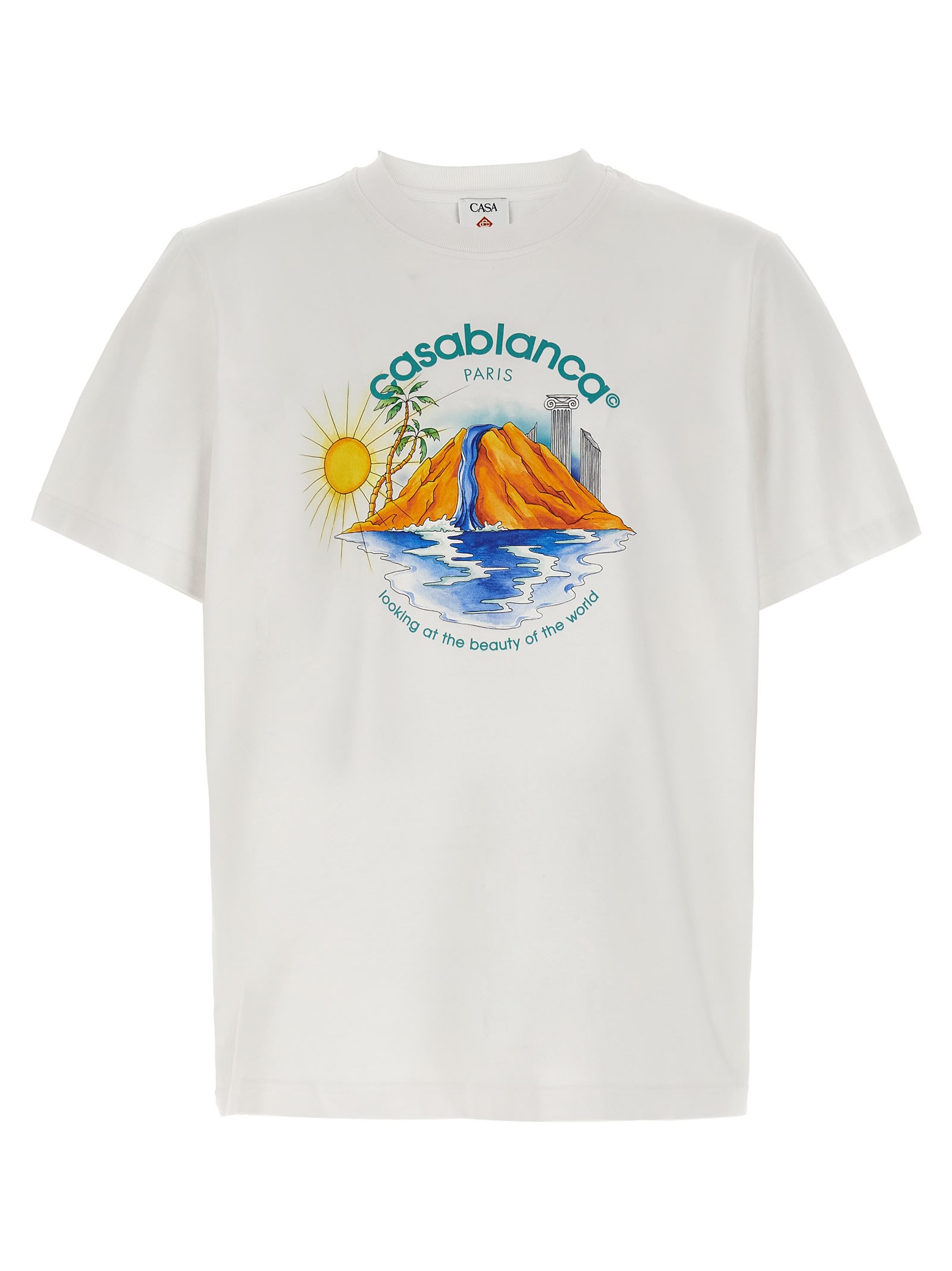 Casablanca 'oasis' Print T-shirt | italist
