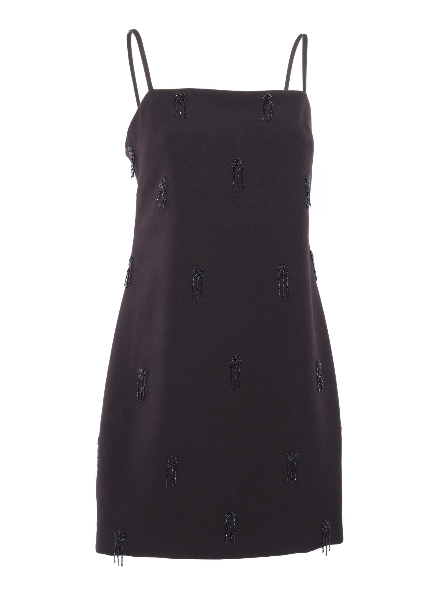 beaded dress