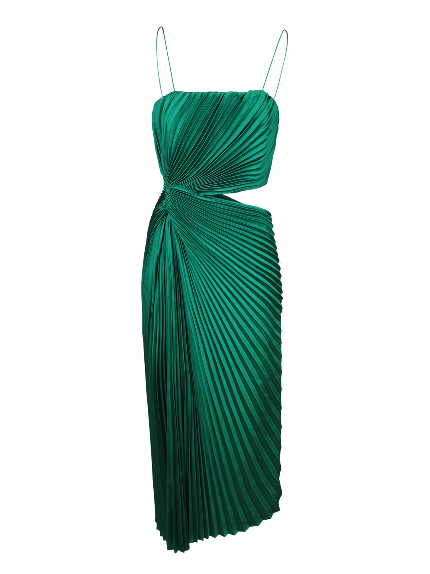 fayeth emerald green dress