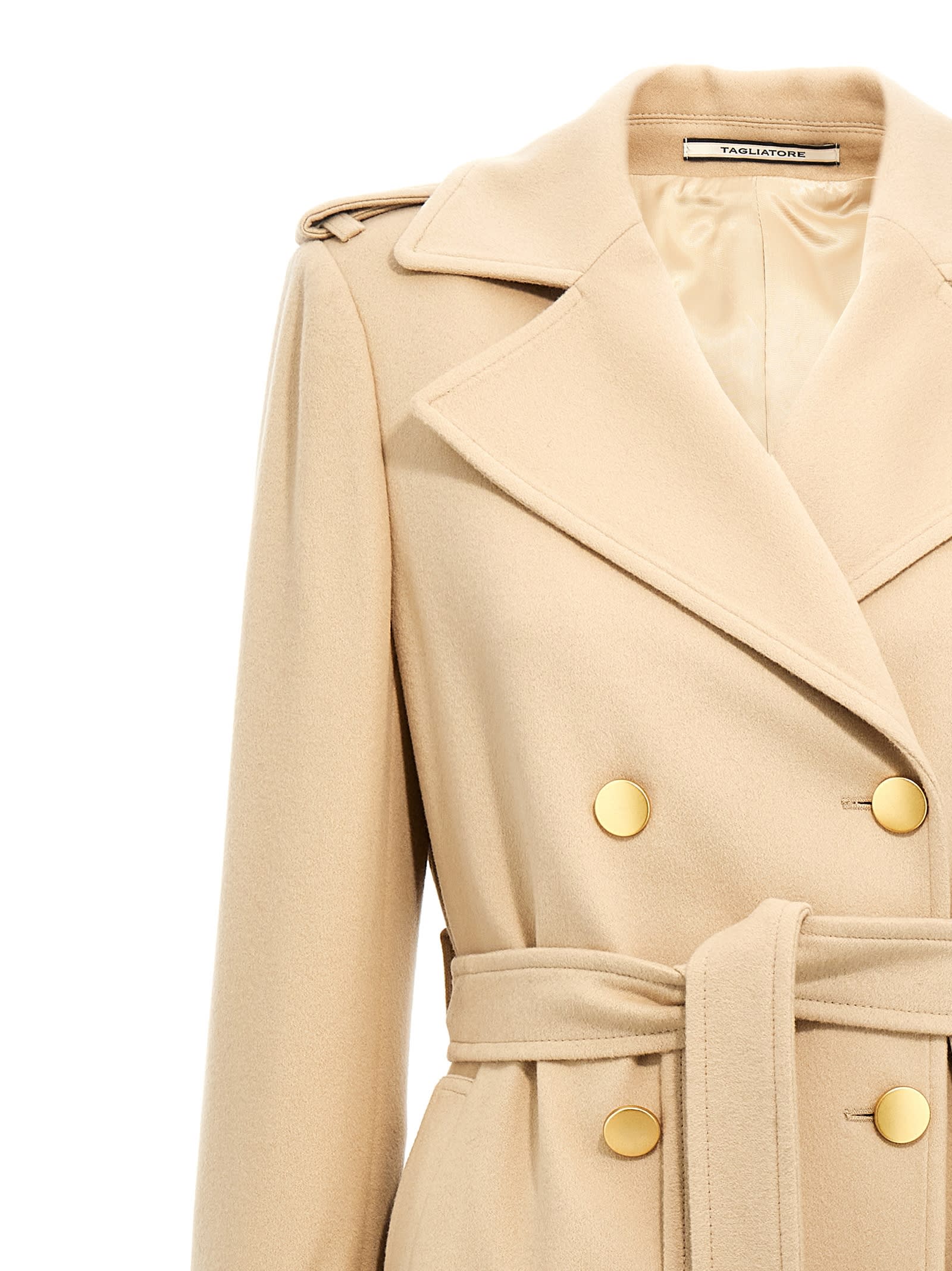 【関税込み】tagliatore 'Luanne' Double-Breasted Coat Tagliatore 'luanne' Double-breasted Coat | italist