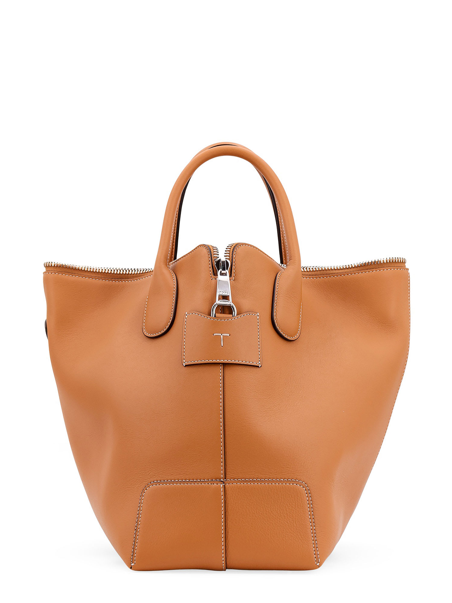 【TOD'S】DI BAG SWING Woman BLACK Tod's Di Bag Swing in Leather Medium