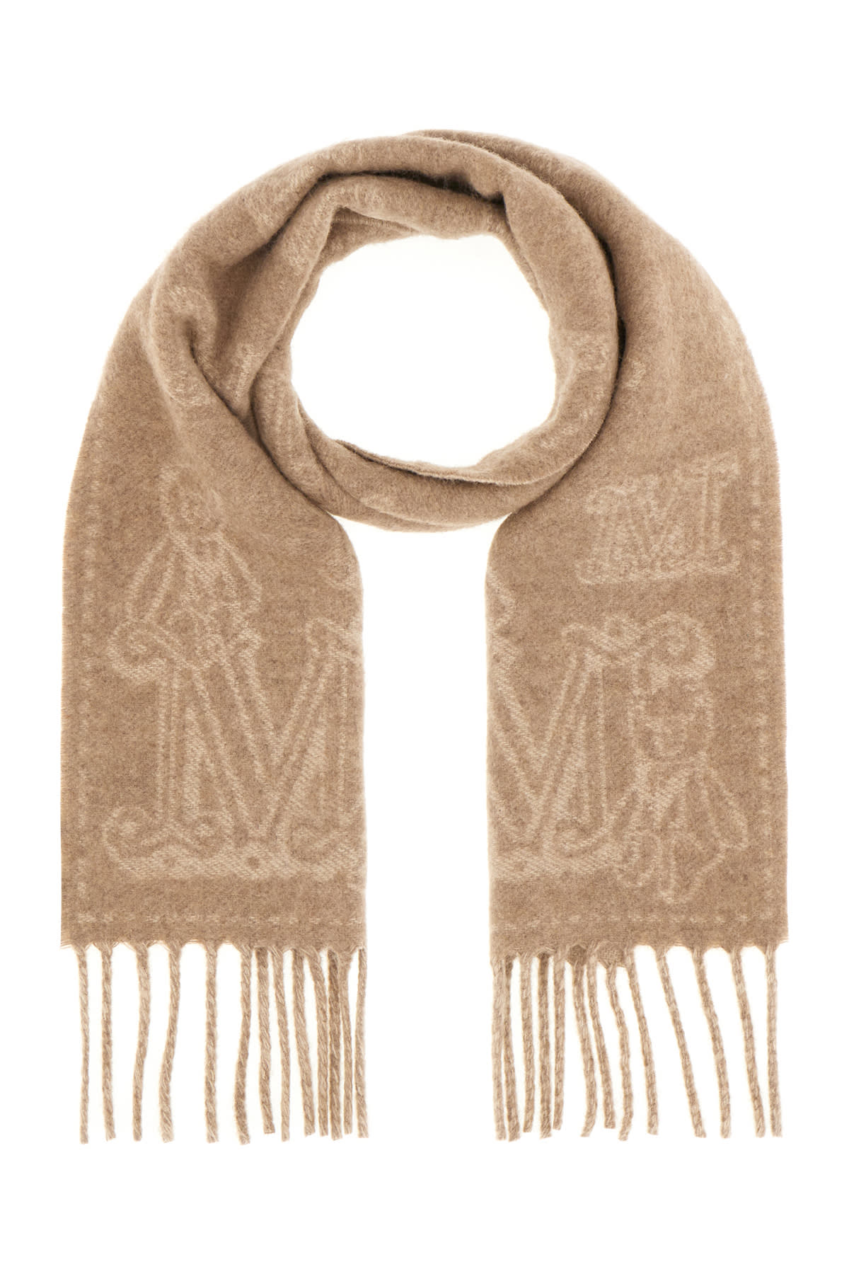 【送料&関税込】Max Mara Embroidered Cashmere Scarf Max Mara Embroidered Cashmere Scarf | italist