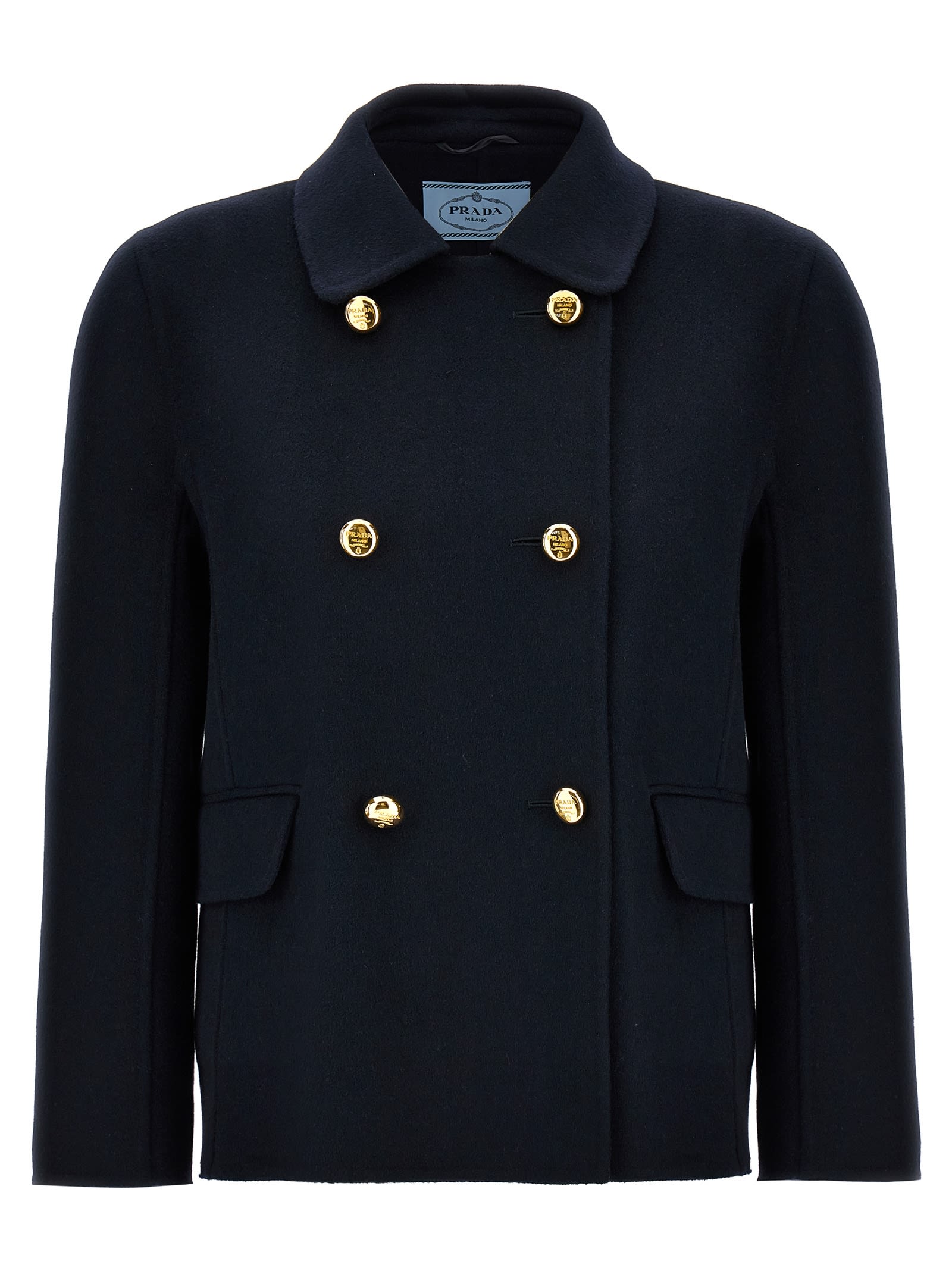 Prada Double-breasted Coat | italist
