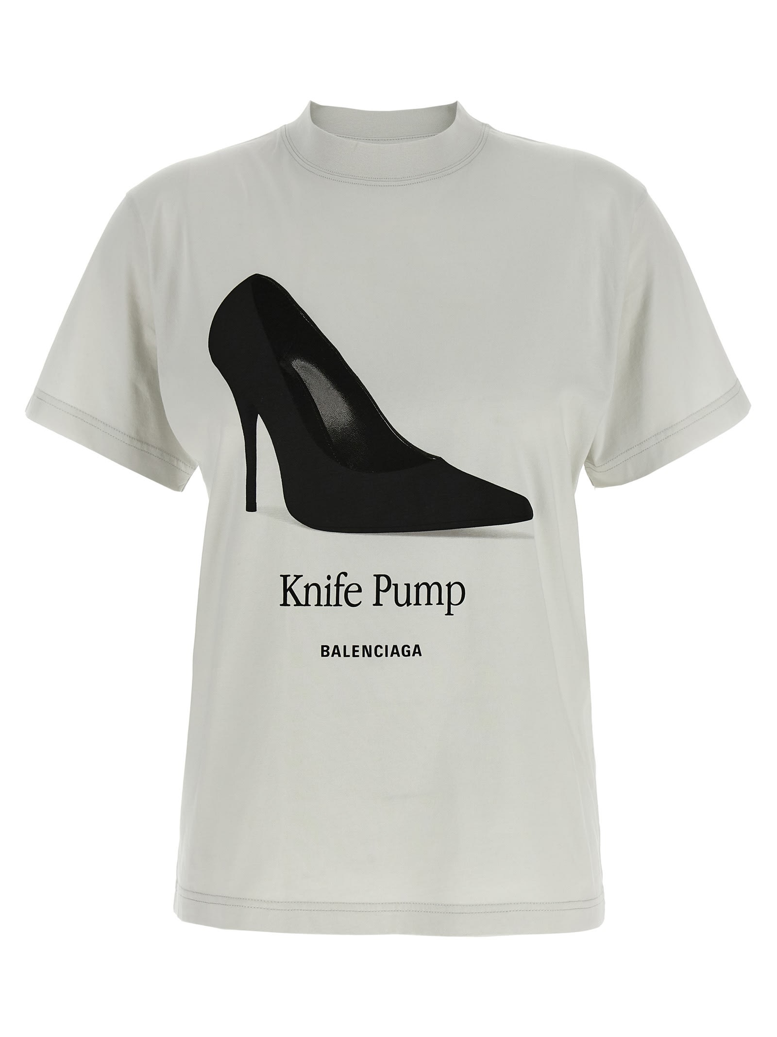 【BALENCIAGA】Knife pumps T-Shirts ナイフパンプス Tシャツ Balenciaga 'knife Pump' T-shirt | italist