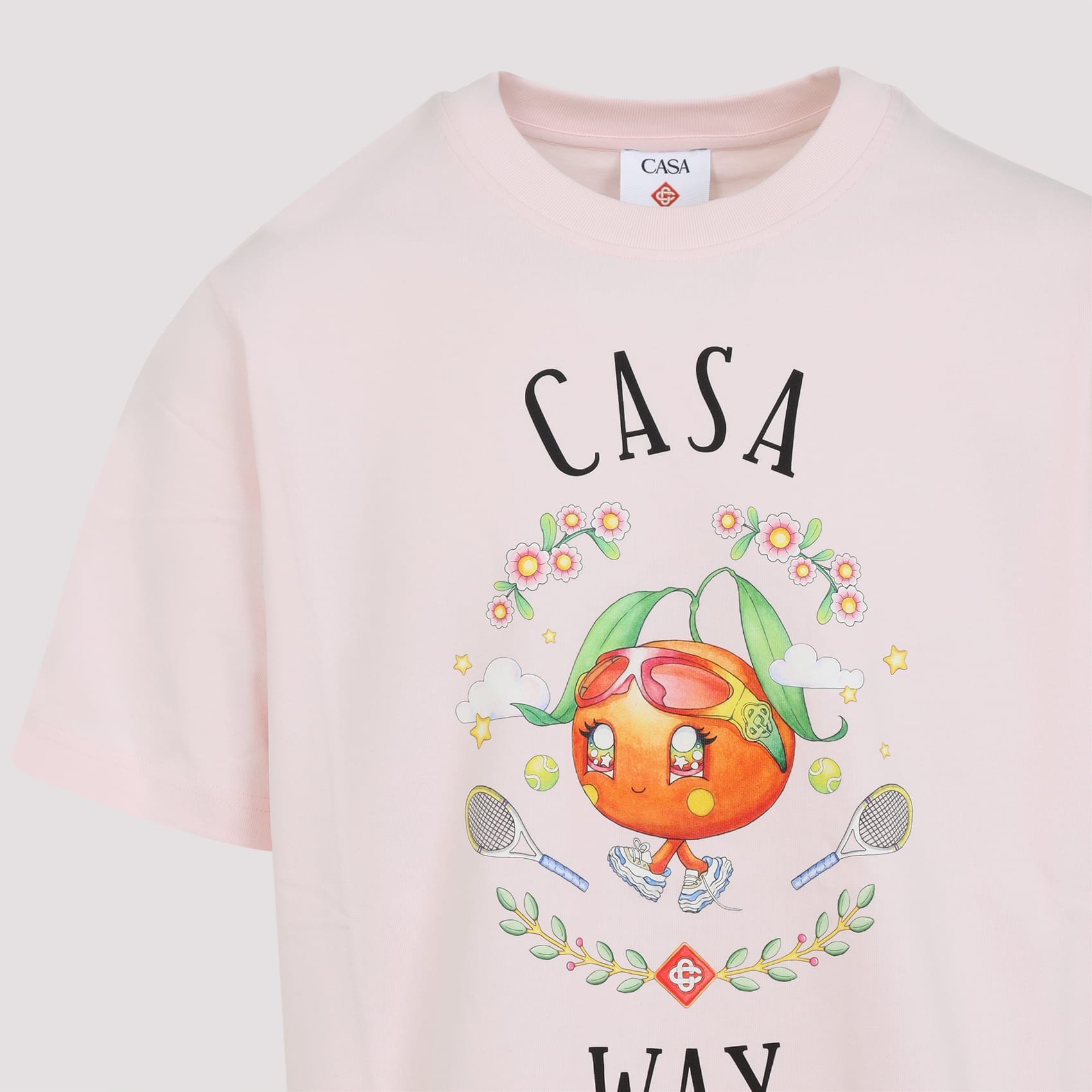 Casablanca Casa Way Kawaii Printed T-shirt | italist, ALWAYS Casablanca Casa Way Kawaii Printed T-shirt | italist, ALWAYS