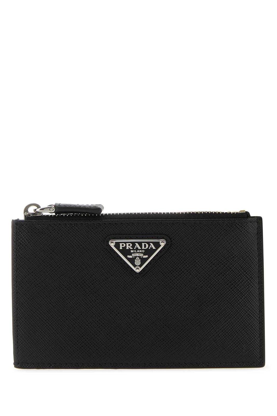 Prada Zip-up Cardholder | italist Prada Zip-up Cardholder | italist