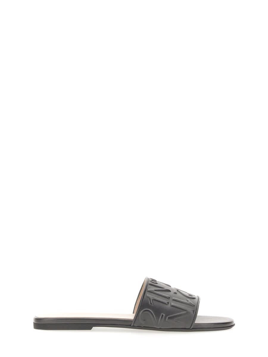 サンダル・ミュール N 21 Slide Sandal With Logo 楽天市場】N°21 ヌメロヴェントゥーノ 23ESP04230 N001 BLACK