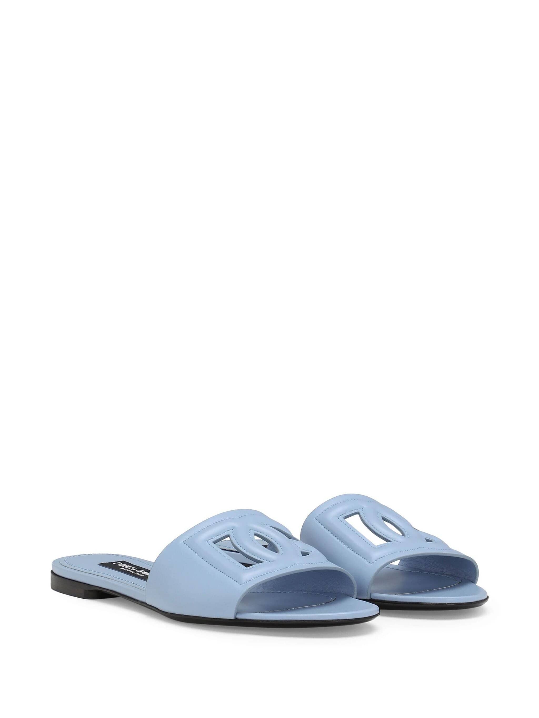 【Dolce Gabbana】CIABATTA FLAT VITELLO LISCIO◆CQ0608AW576 Dolce & Gabbana Ciabatta Flat Vitello Liscio | italist