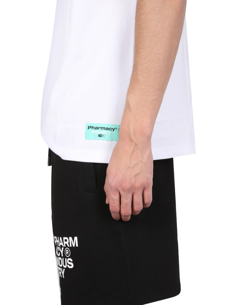 Pharmacy Industry Logo Print T-shirt | italist