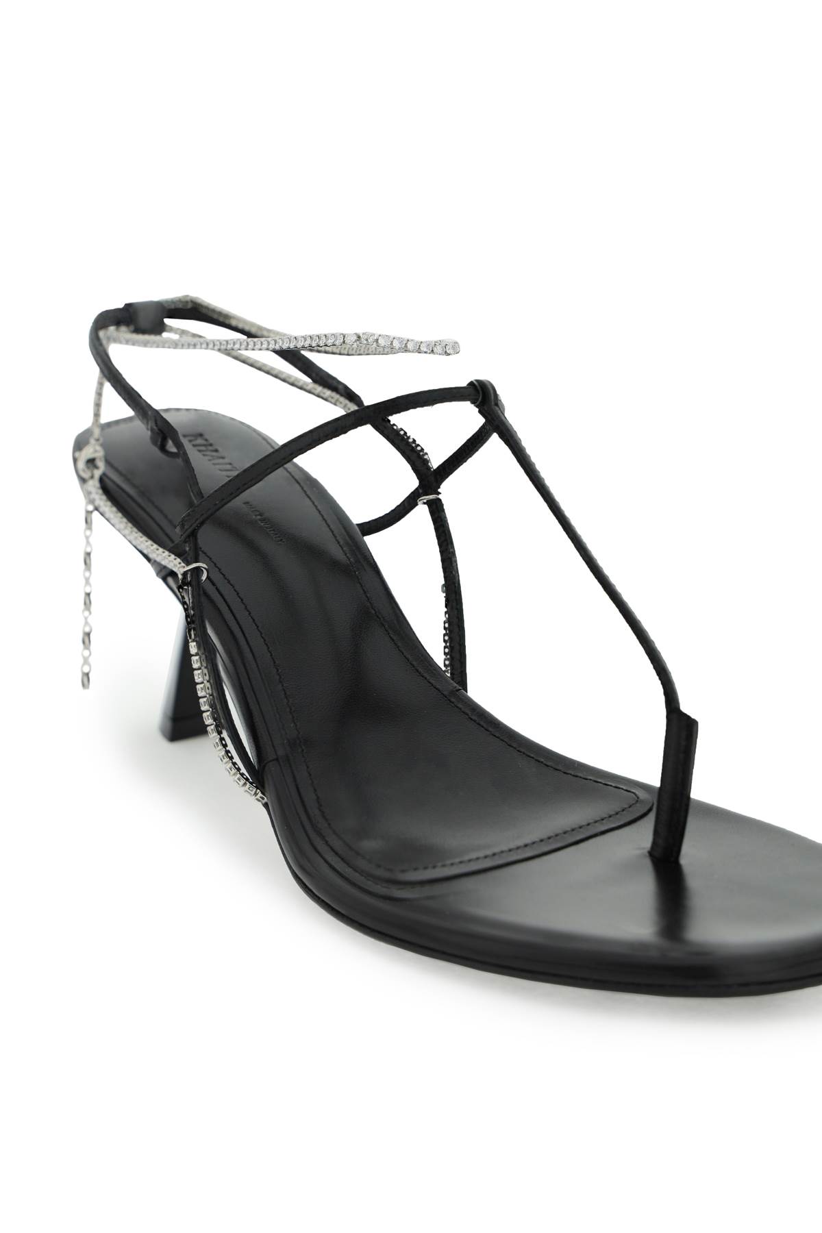 Khaite 'the Linden' Sandal With Crystals | italist