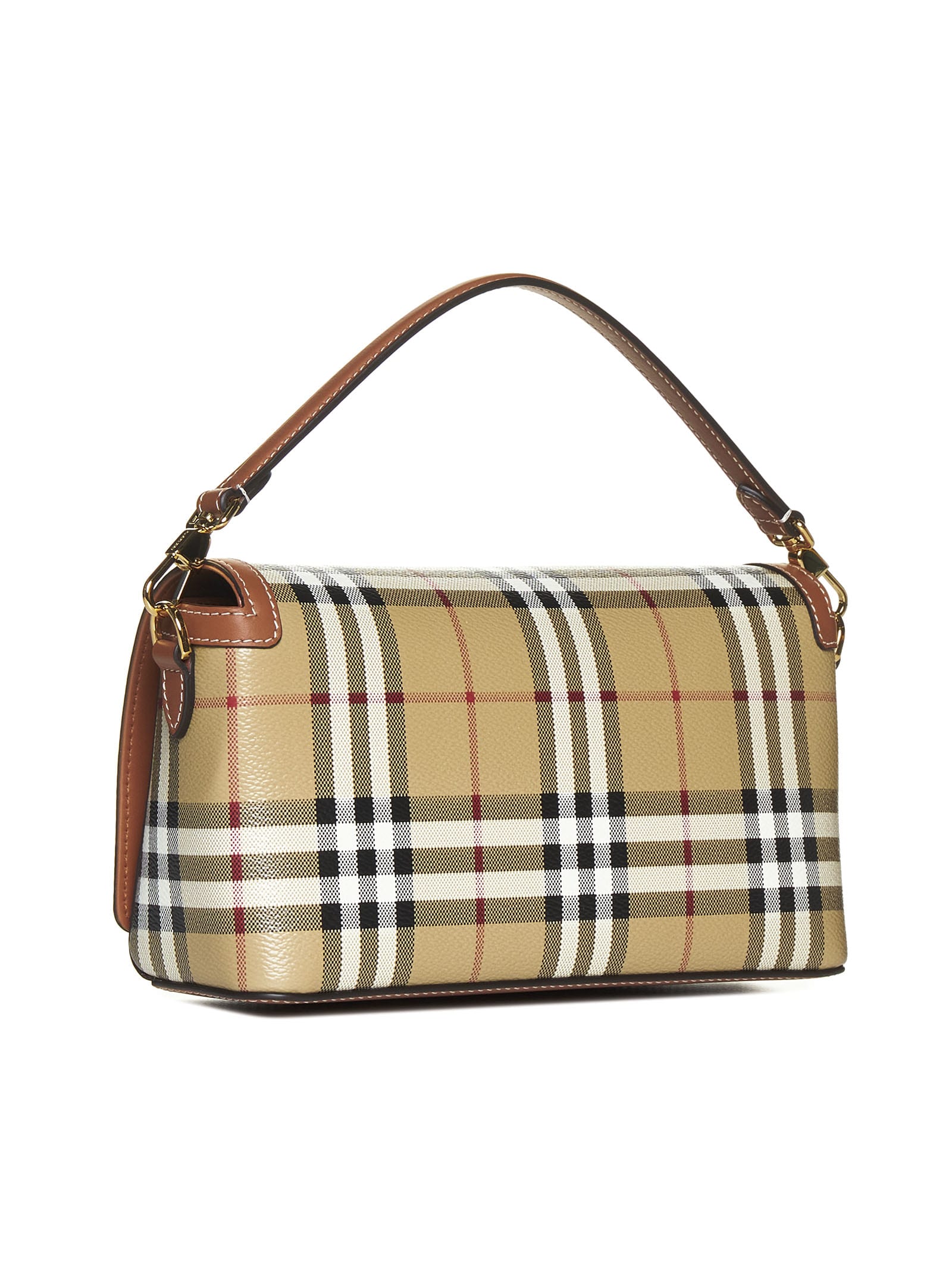 [Burberry] Check Note Shoulder Bag ☆送料込☆ Burberry Note Shoulder Bag | italist