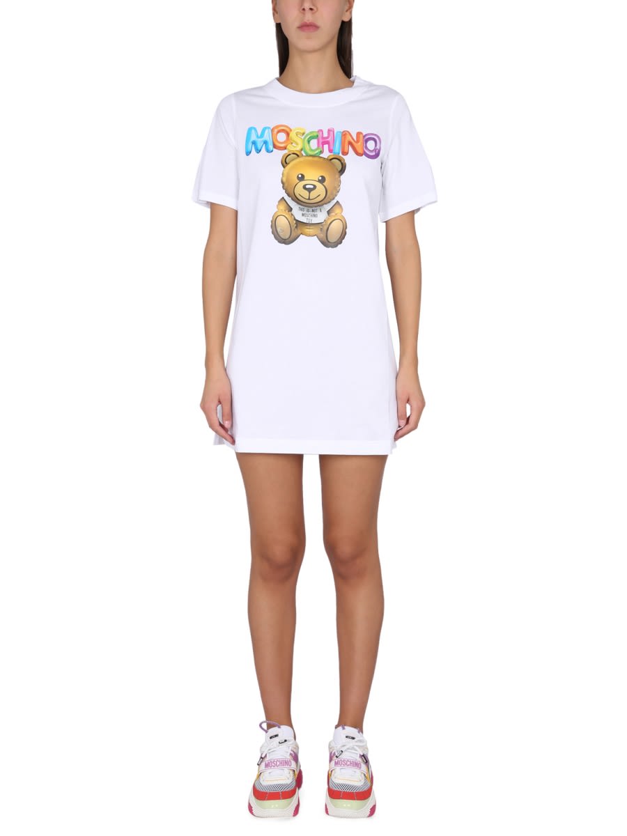 teddy bear t-shirt dress