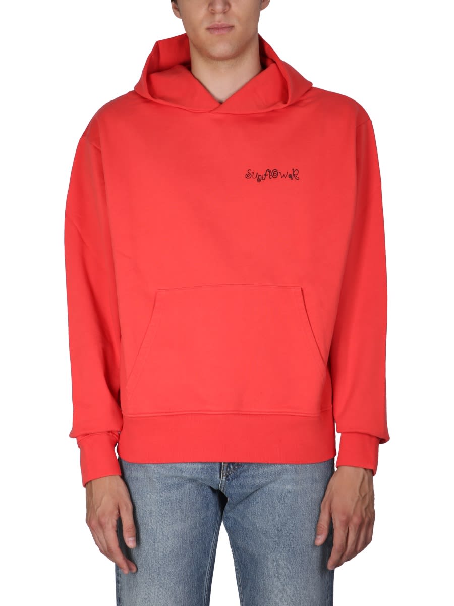 パーカー・フーディ SUNFLOWER FW22 SWEATSHIRT WITH LOGO EMBROIDERY (2019_651) Sunflower Sweatshirt With Logo Embroidery | italist, ALWAYS