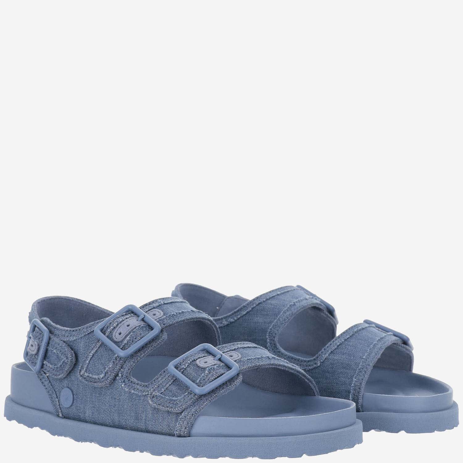 Birkenstock 1774 Milano Denim Sandals | italist