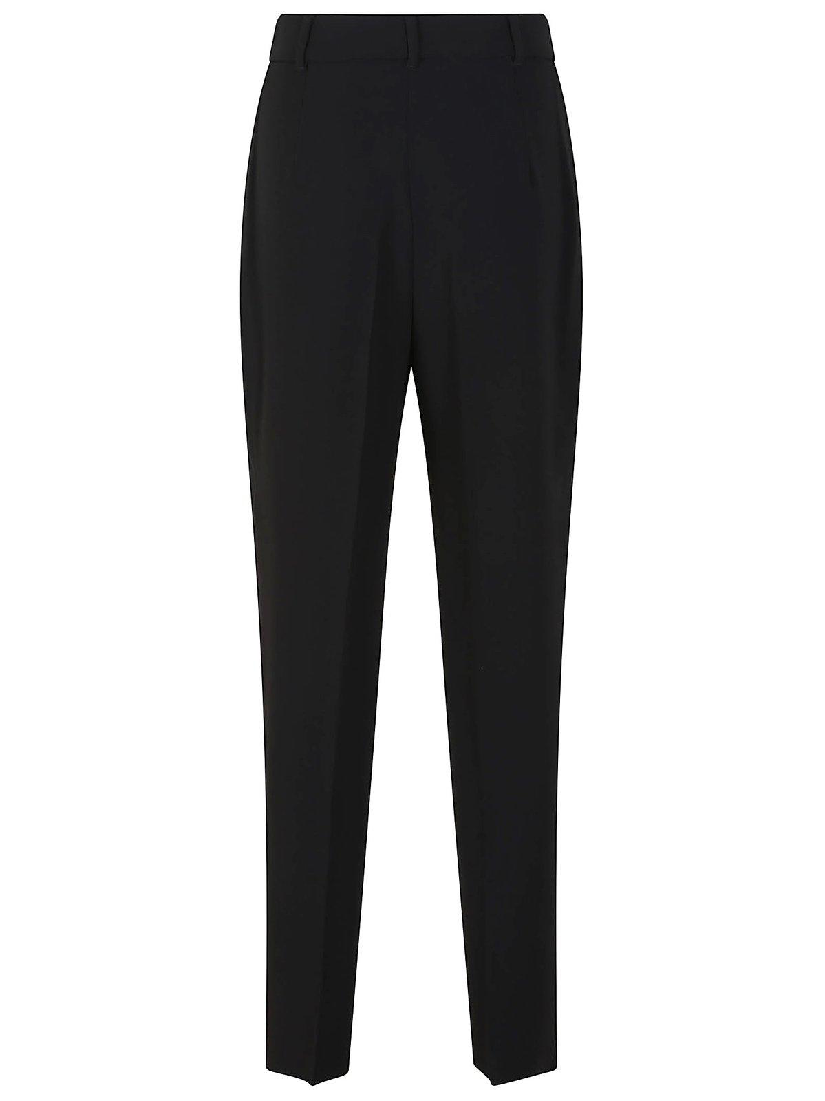 【送料&関税込】Max Mara Studio Eguale Long Trouser Pantaloni Neri Donna Max Mara Studio Eguale MAXMARA'S BRANDS