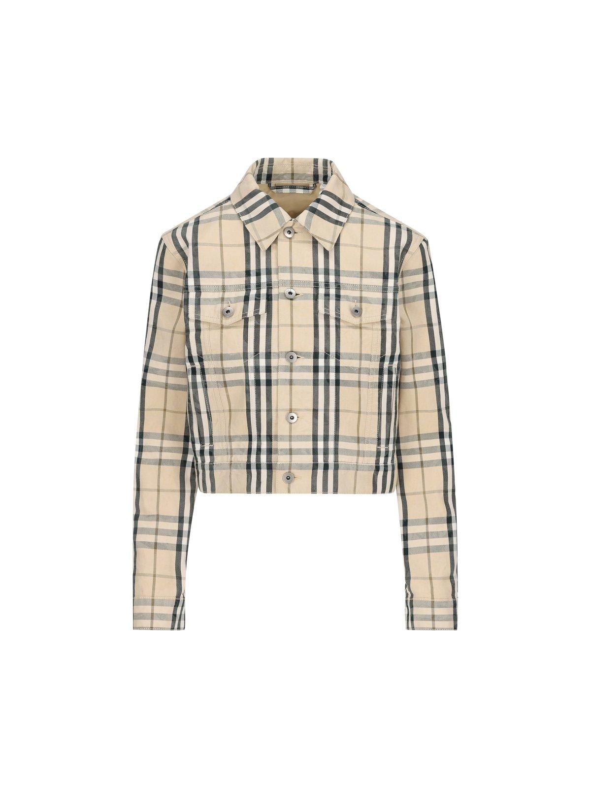 【関税&送料込】Burberry Embroidered Denim Jacket Supreme Burberry Denim Trucker Jacket (SS22) - $298
