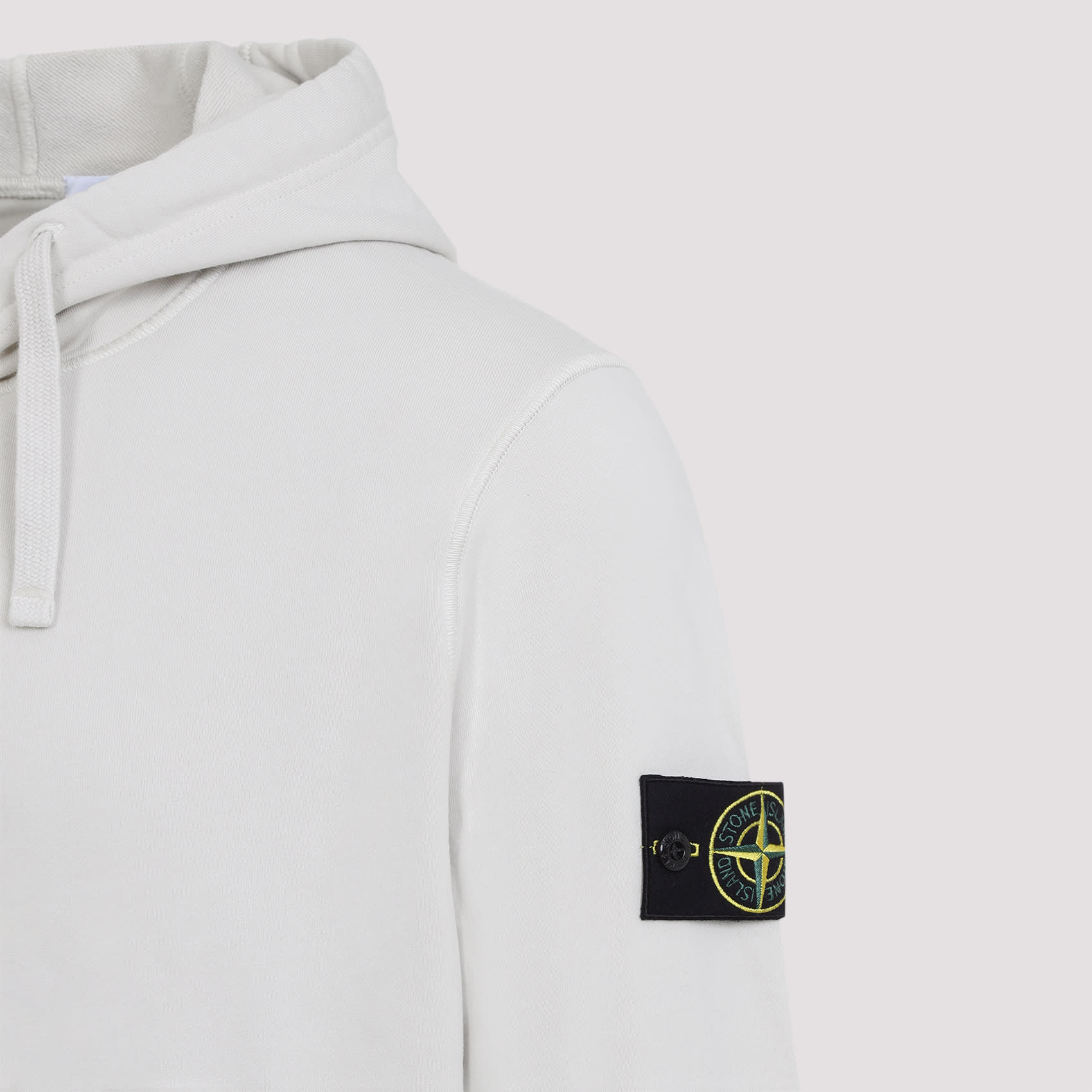 【送料&関税込】Stone  Compass Patch Drawstring Hoodie Stone Island Compass Patch Drawstring Hoodie | italist