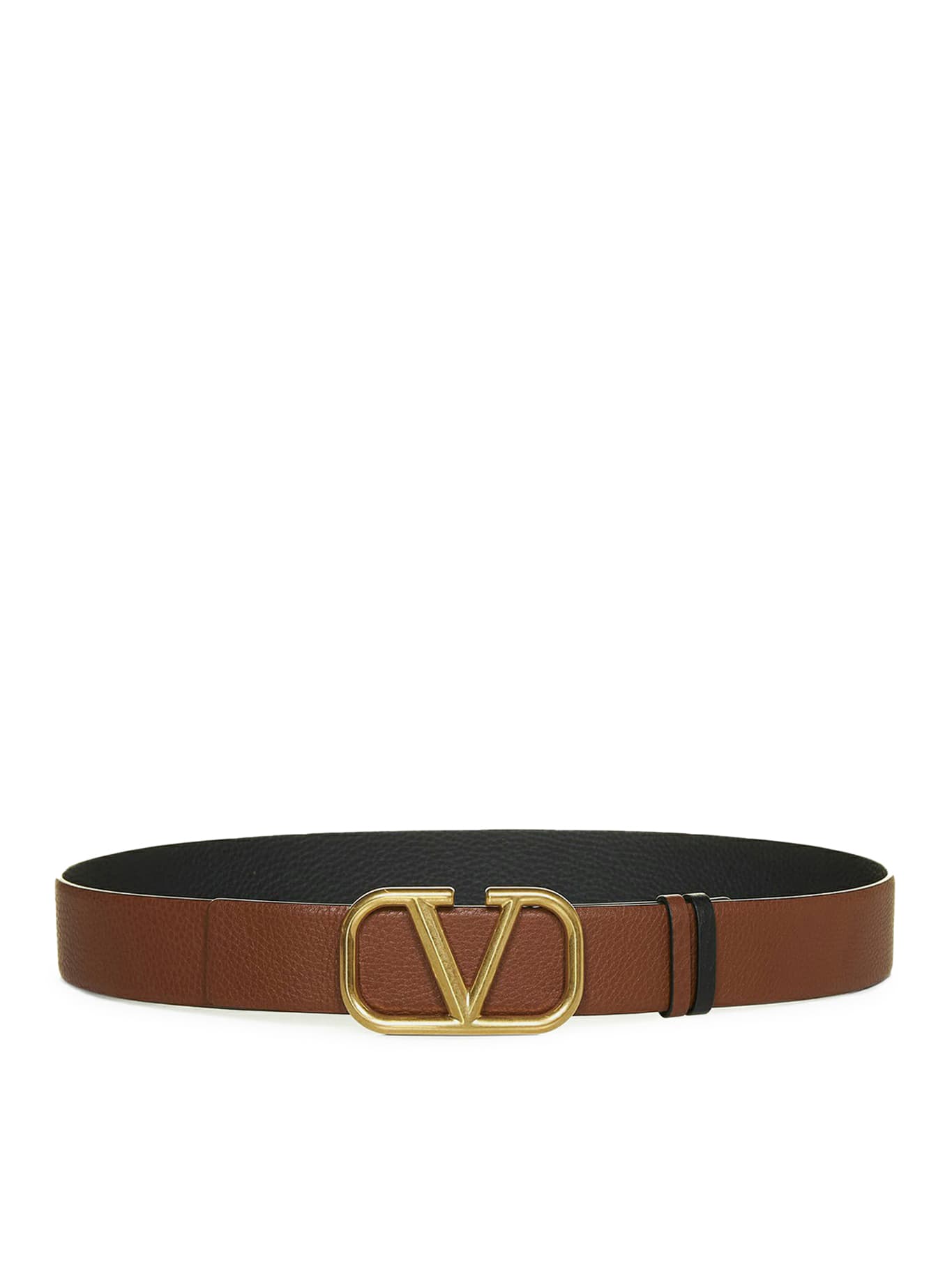 ベルト Valentino Garavani Reversible Belt Valentino Garavani - Rose & Black Crystal Embellished