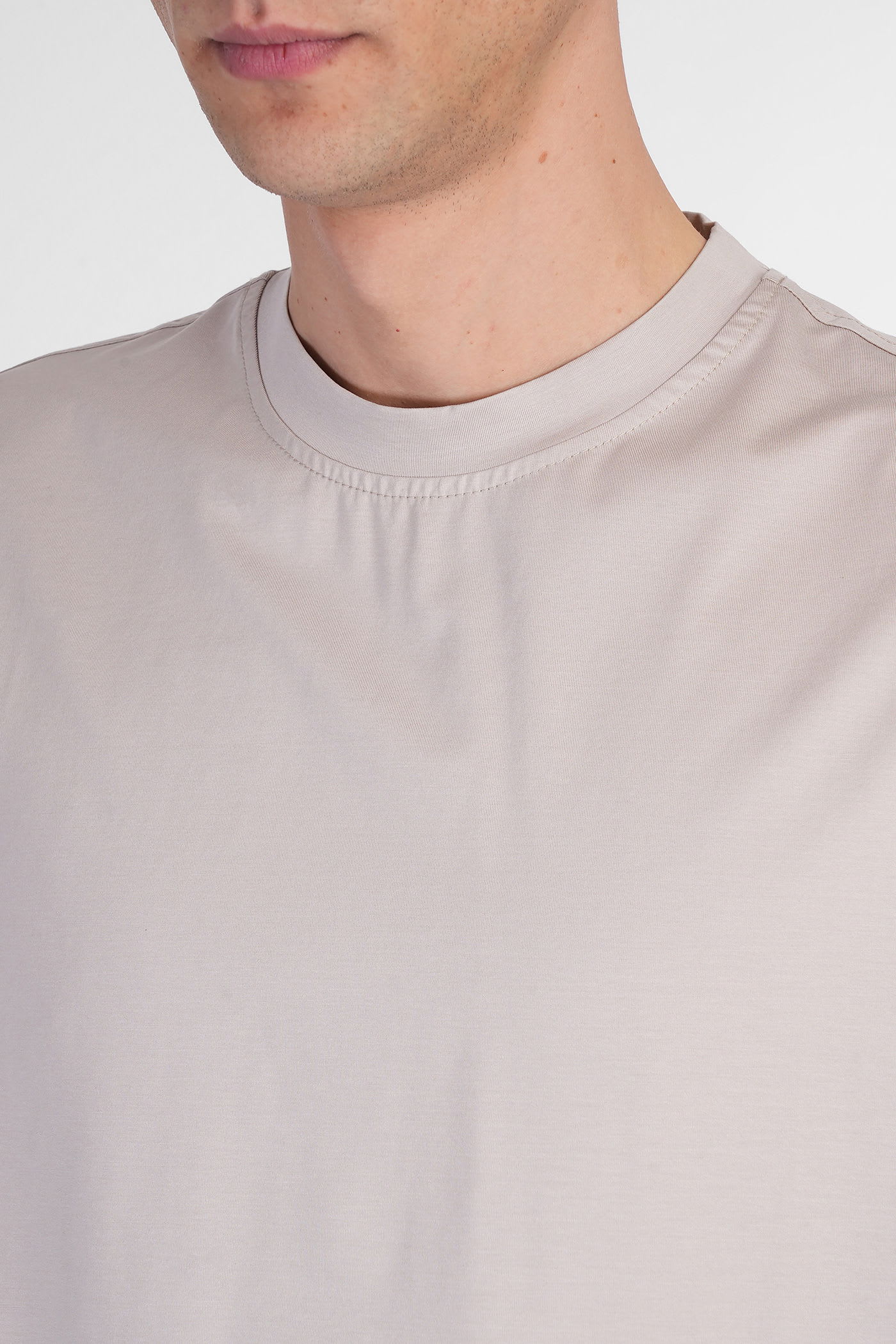 Tシャツ・カットソー Salvatore Santoro SS25 Shirts (48072 D BEIGE) Salvatore Santoro T-shirt In Beige Cotton | italist, ALWAYS