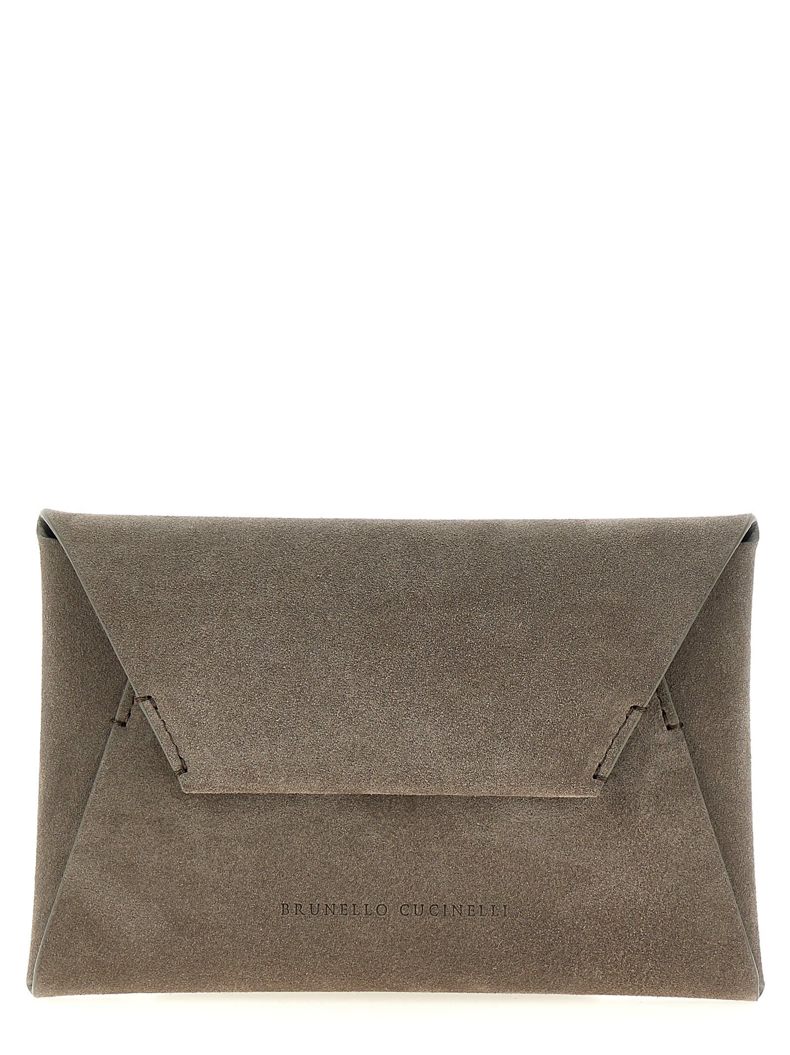 クラッチバッグ BRUNELLO CUCINELLI SUEDE LEATHER CLUTCH BAG Brunello Cucinelli Suede Clutch | italist