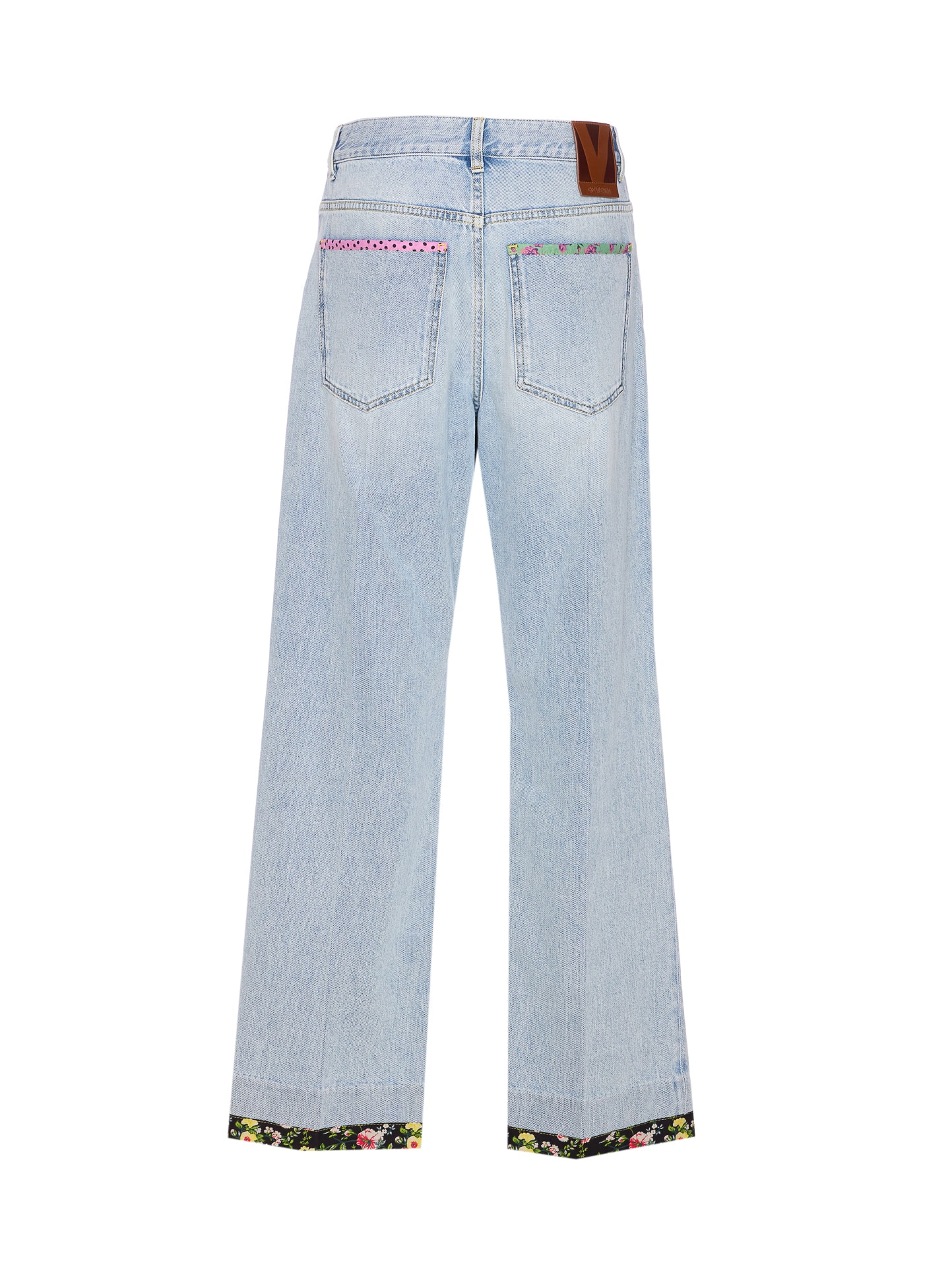 Valentino Garavani Embroidered Denim Pants | italist, ALWAYS