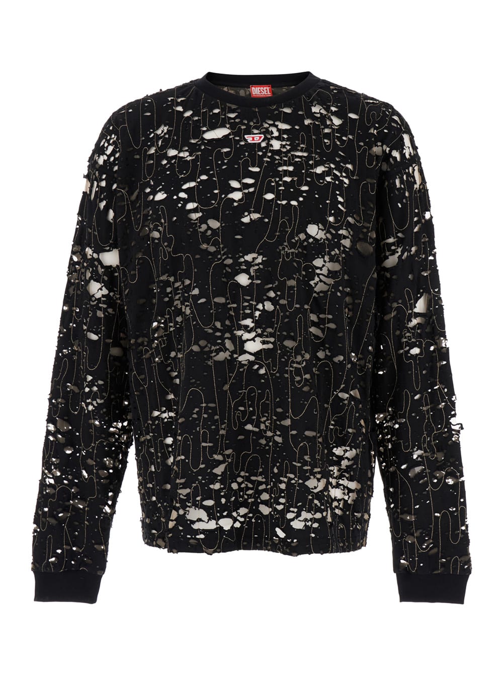 【関税&送料込】Diesel Jersey T-Boxt-Ls-Devor Diesel Jersey 't-boxt-ls-devor' | italist