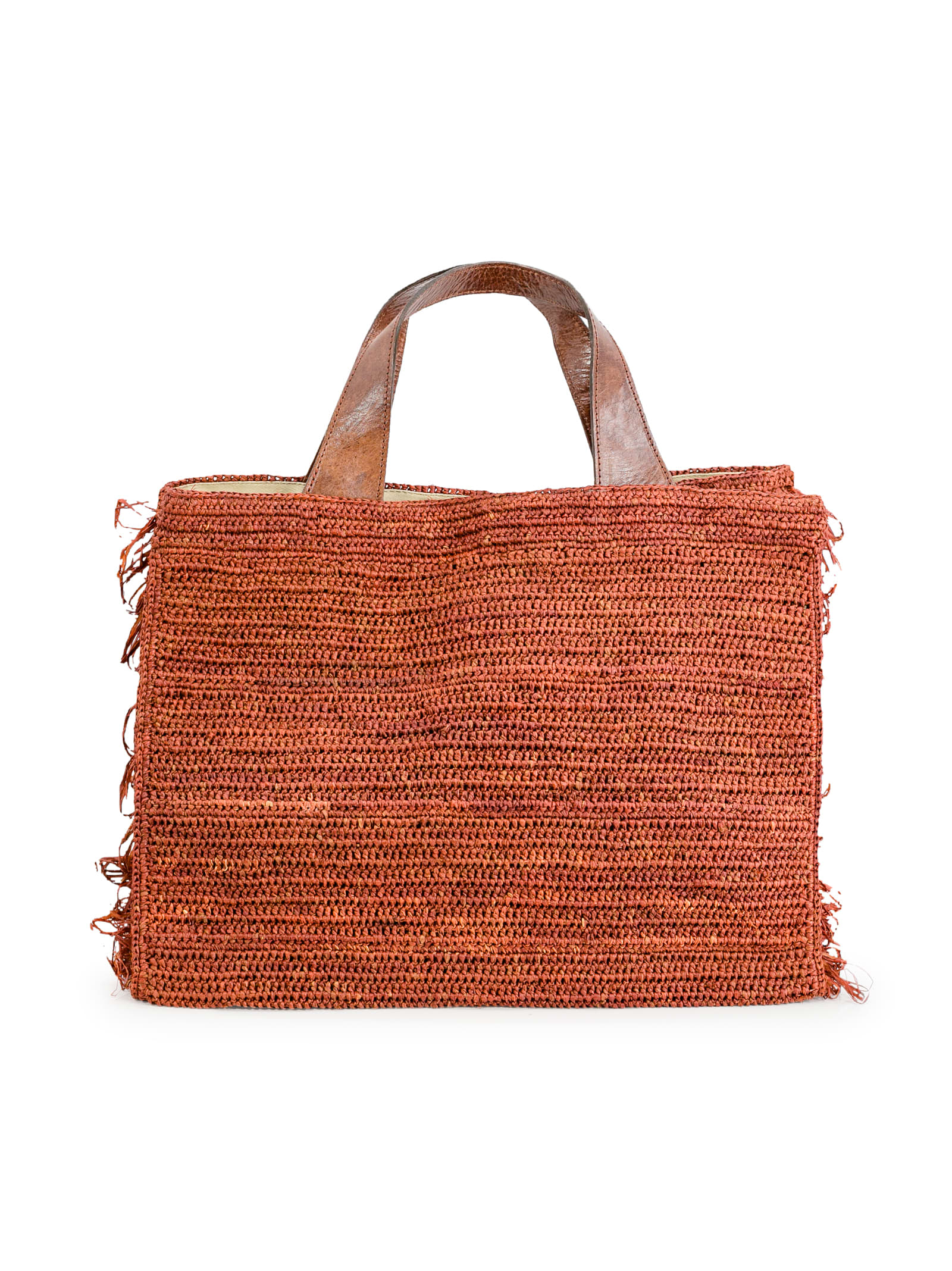 トートバッグ IBELIV SS25 ONJA BAG (ONJA DARK) IBELIV - ONJA in Dark Tea - Caprice Clothing