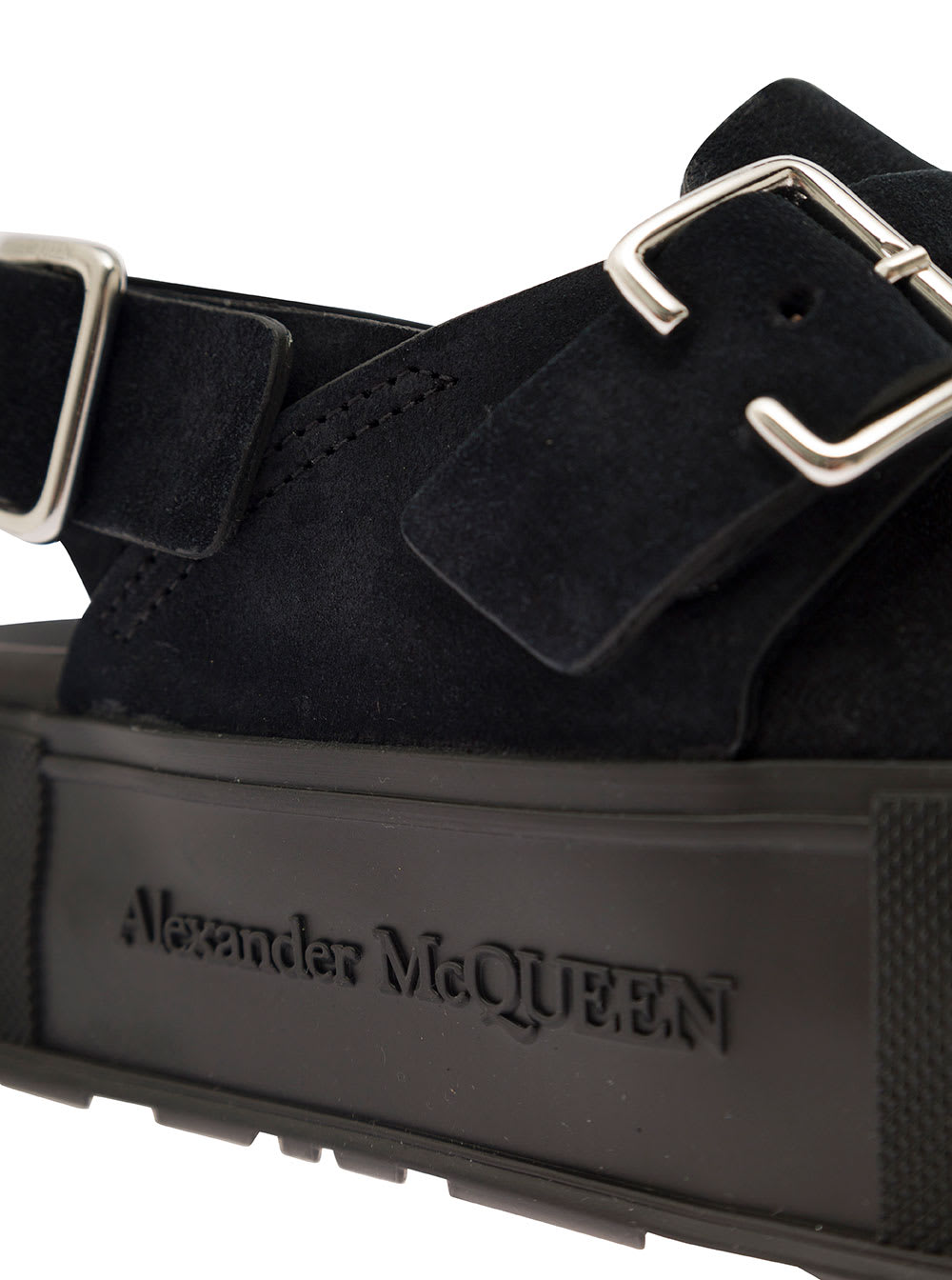 ★Alexander McQUEEN★Mount Slick Sandals Black 735803WHXK510 MUSINSA | ALEXANDER McQUEEN Mount Slick Sandals - Black